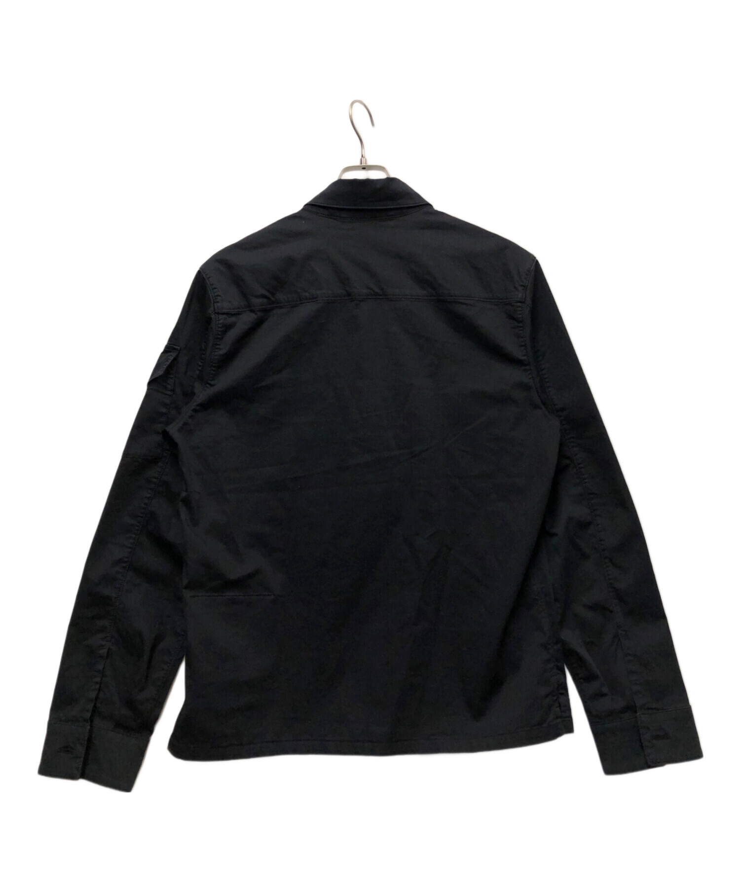 中古・古着通販】TEN C (テンシー) MID LAYER シャツ ブラック サイズ