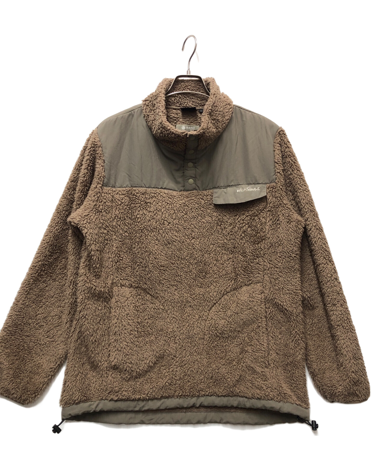 WILD THINGS NANO UNIVERSE フリース ボアジャケット M WILDTHINGS(ワイルドシングス) ⁄ 2019AW ナノユニバース別注FLUFFY BOA