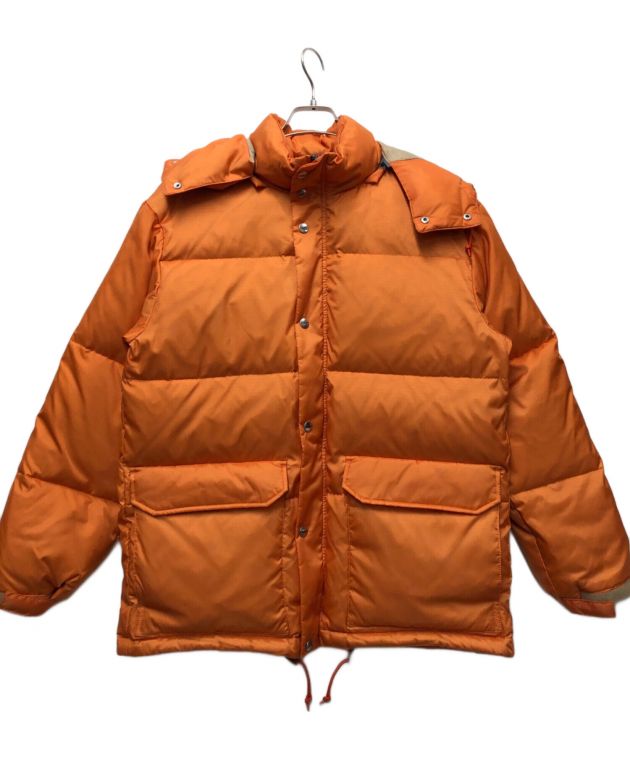 メンズ古着アウター7 中古・古着通販】CAMP 7 (キャンプ7) ダウンジャケット オレンジ
