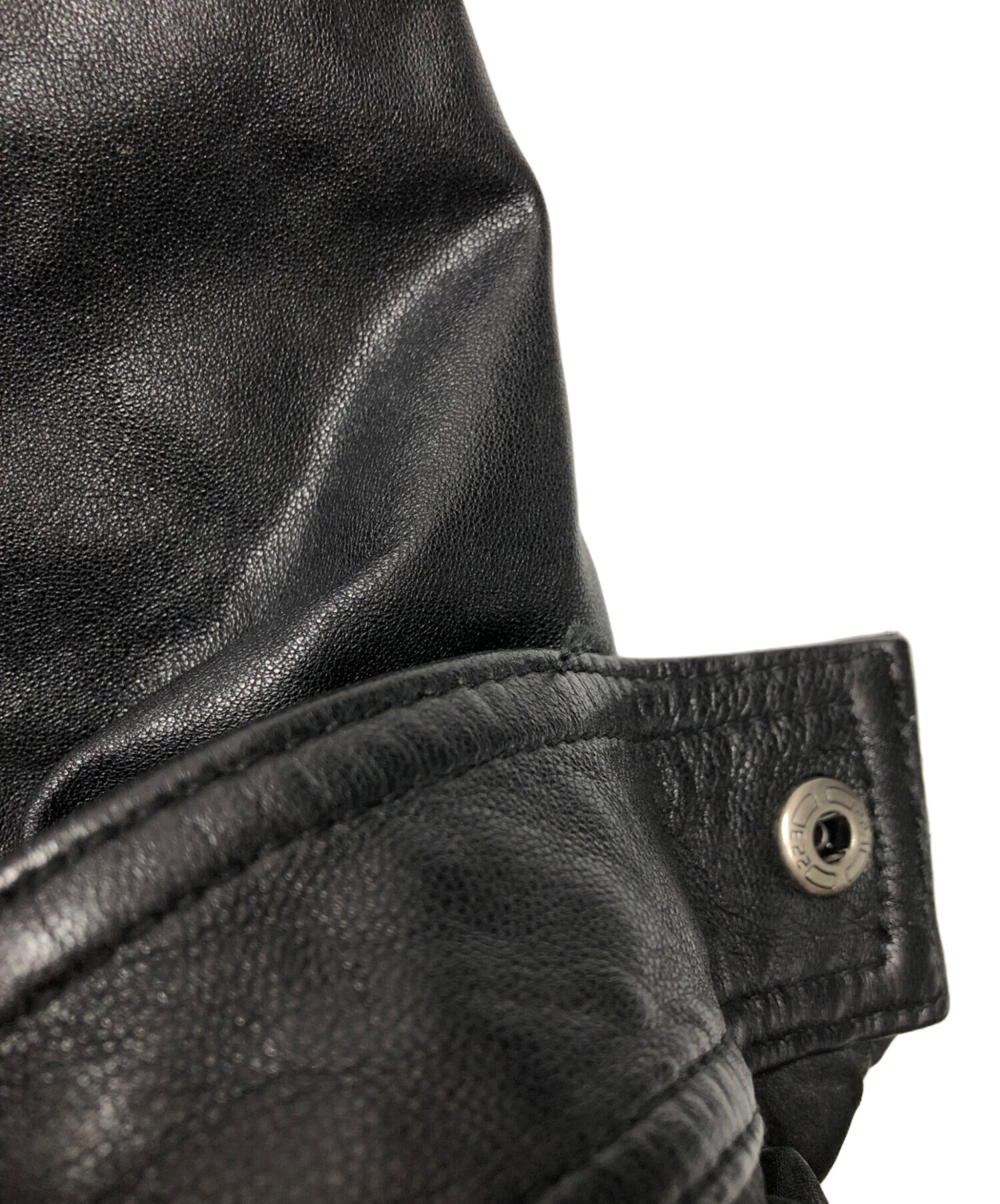 中古・古着通販】DIESEL (ディーゼル) シングルライダースジャケット 