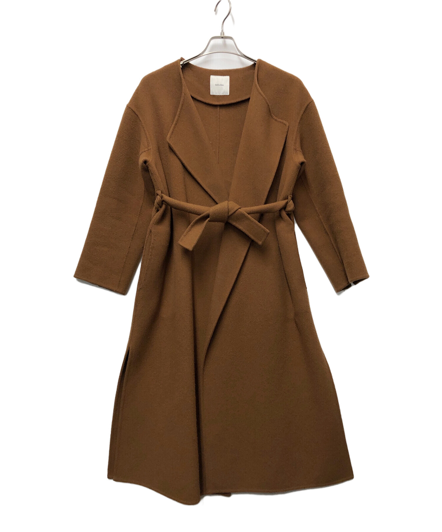 Spick&Span＊ビーバーフォールドラペルコート＊新品タグあり 中古