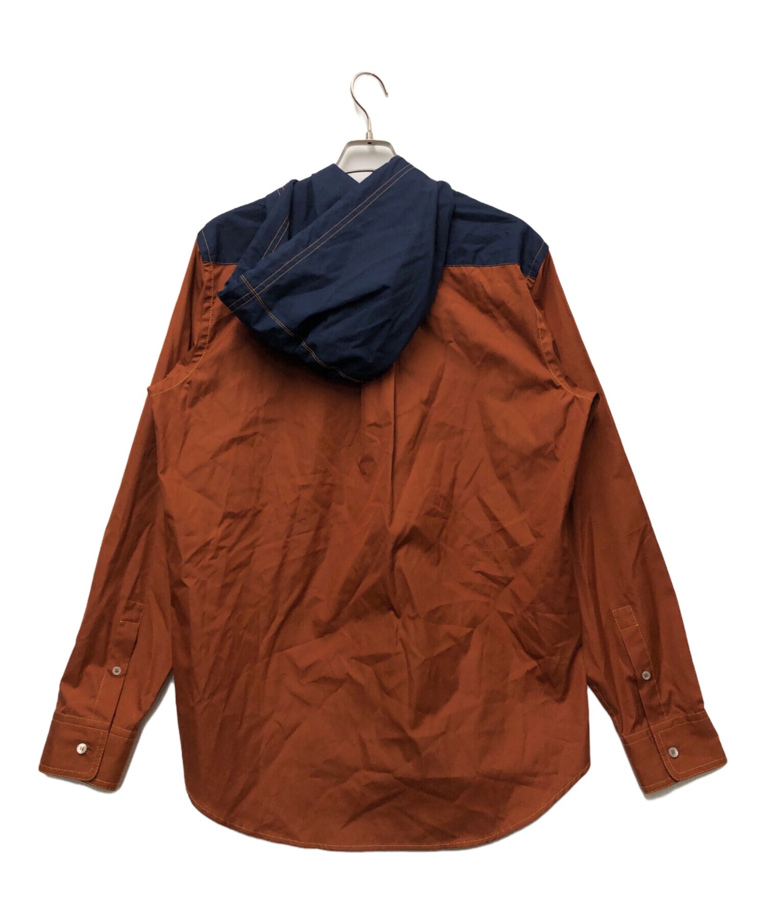 中古・古着通販】MARNI (マルニ) コットンポプリンバイカラーフード 