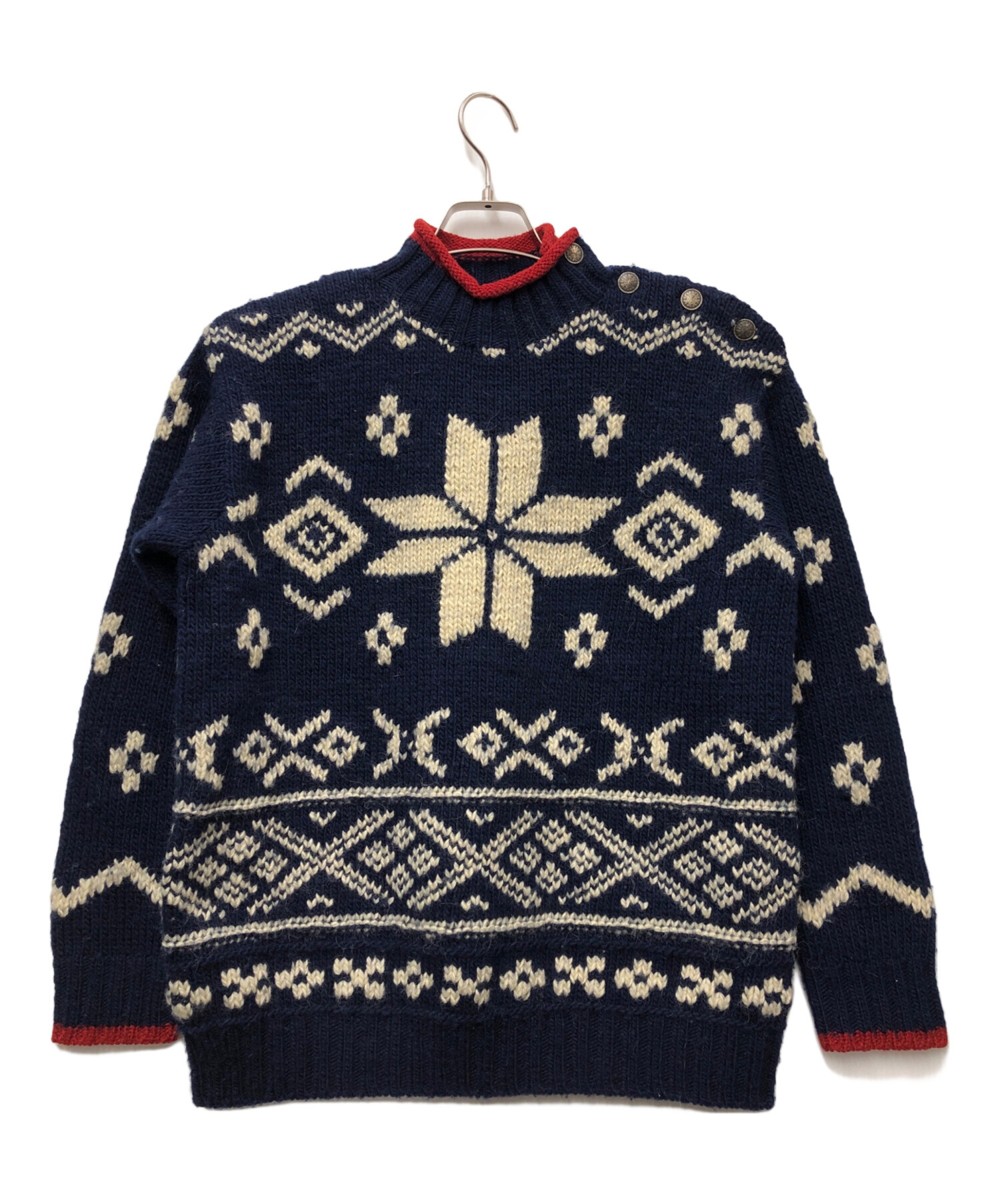 POLO RALPH LAURENポロラルフローレンのアルパカ混ニットセーター) 中古・古着通販】Ralph Lauren POLO SPORT (ラルフローレン ポロ