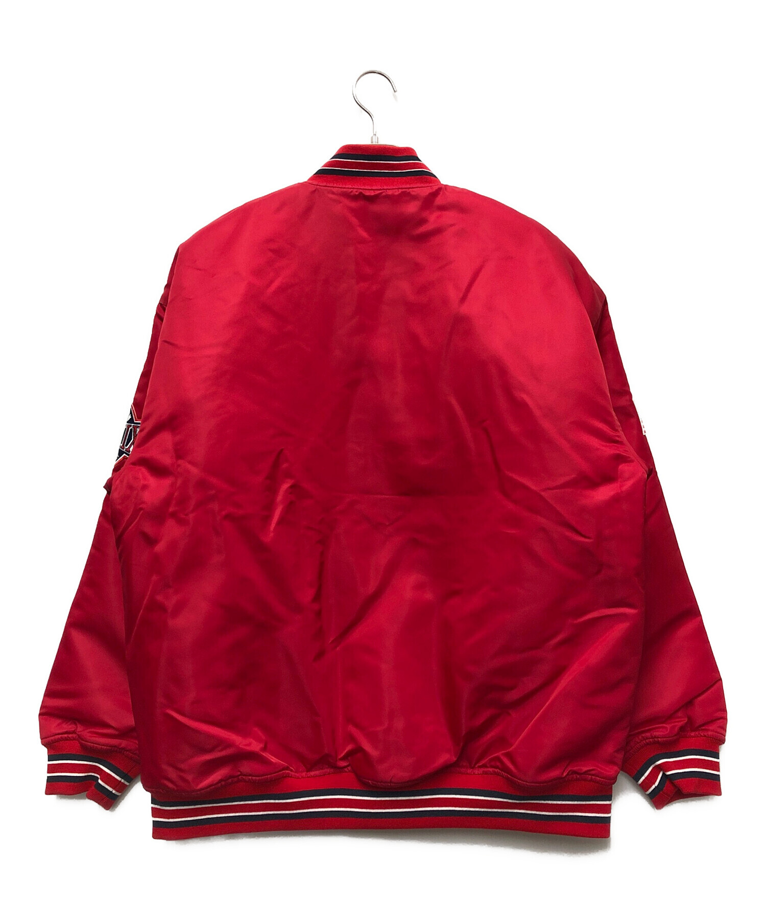 中古・古着通販】Champion (チャンピオン) スナップジャケット レッド