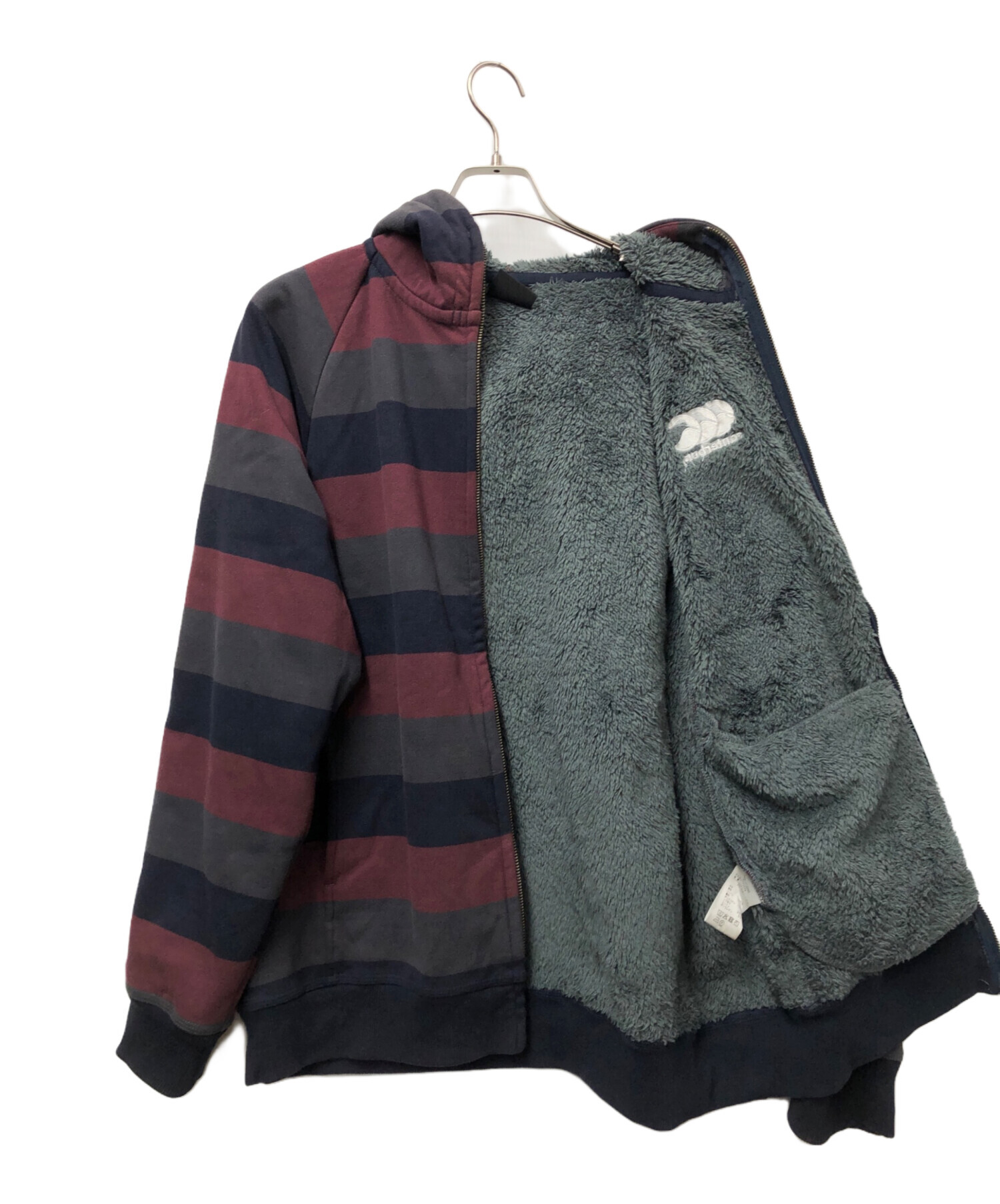 中古・古着通販】CANTERBURY (カンタベリー) ジップパーカー ネイビー