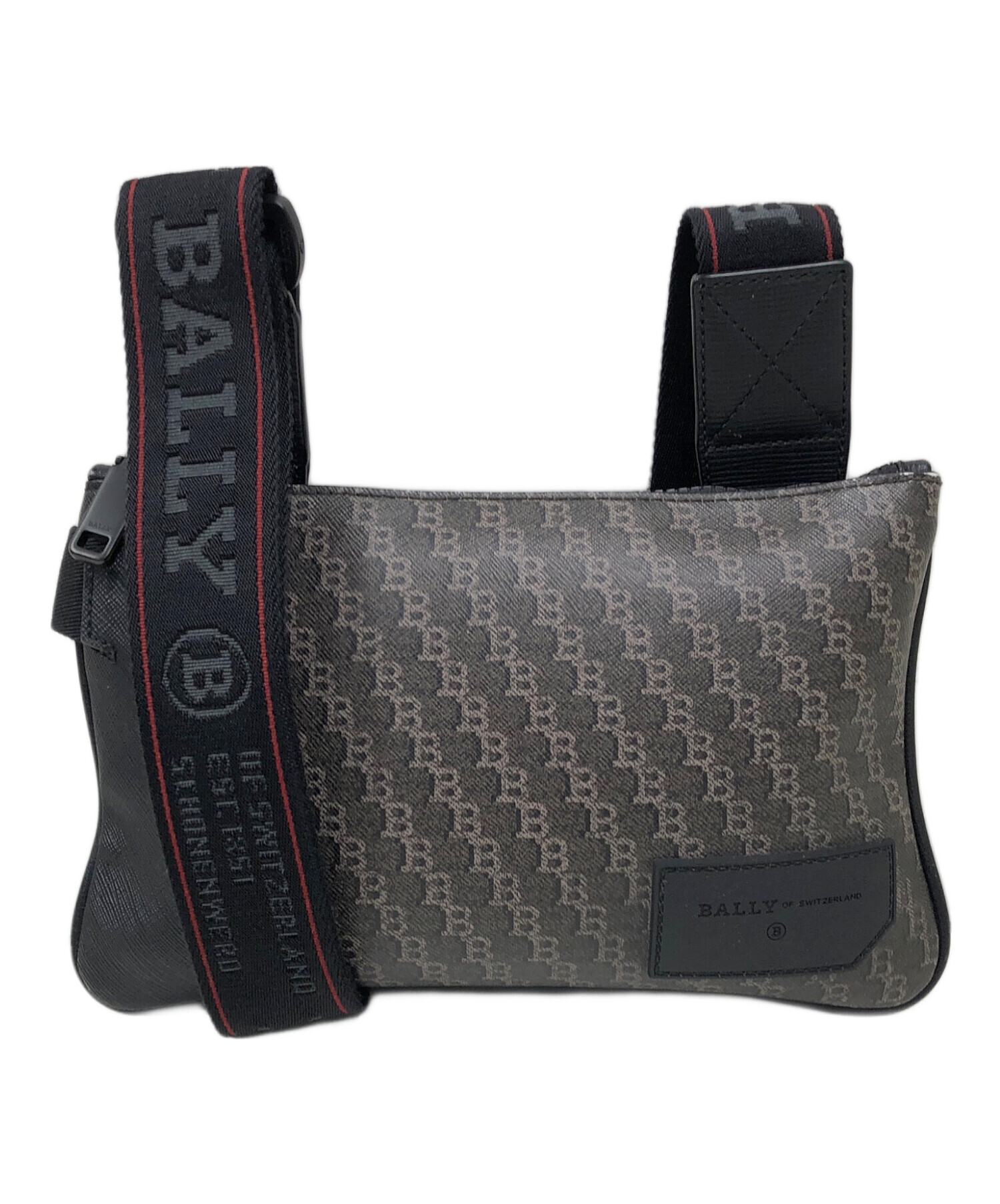 BALLY バリー ショルダーバッグ グレー BALLY バリー ショルダーバッグ