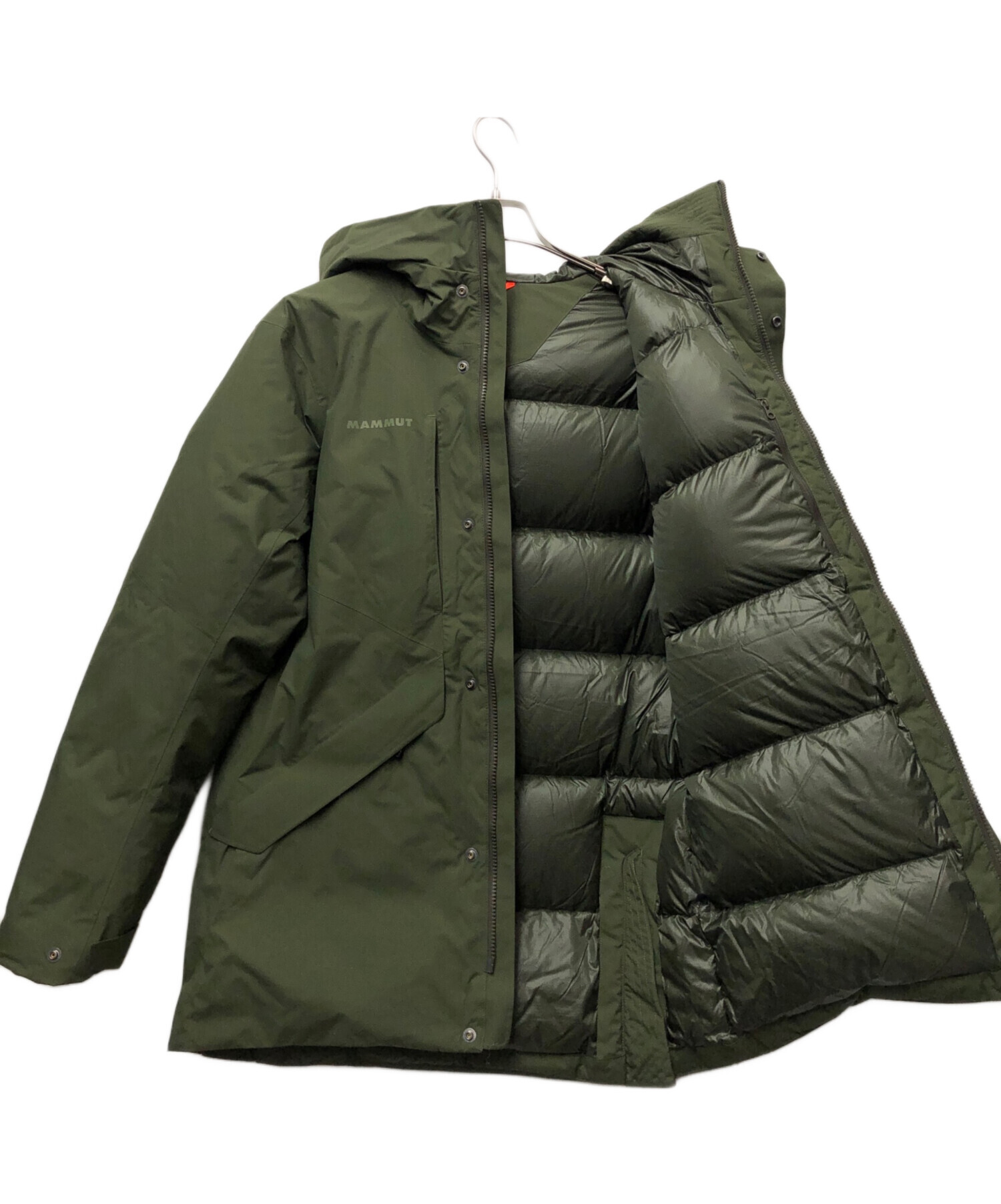 中古・古着通販】MAMMUT (マムート) ダウンジャケット グリーン サイズ