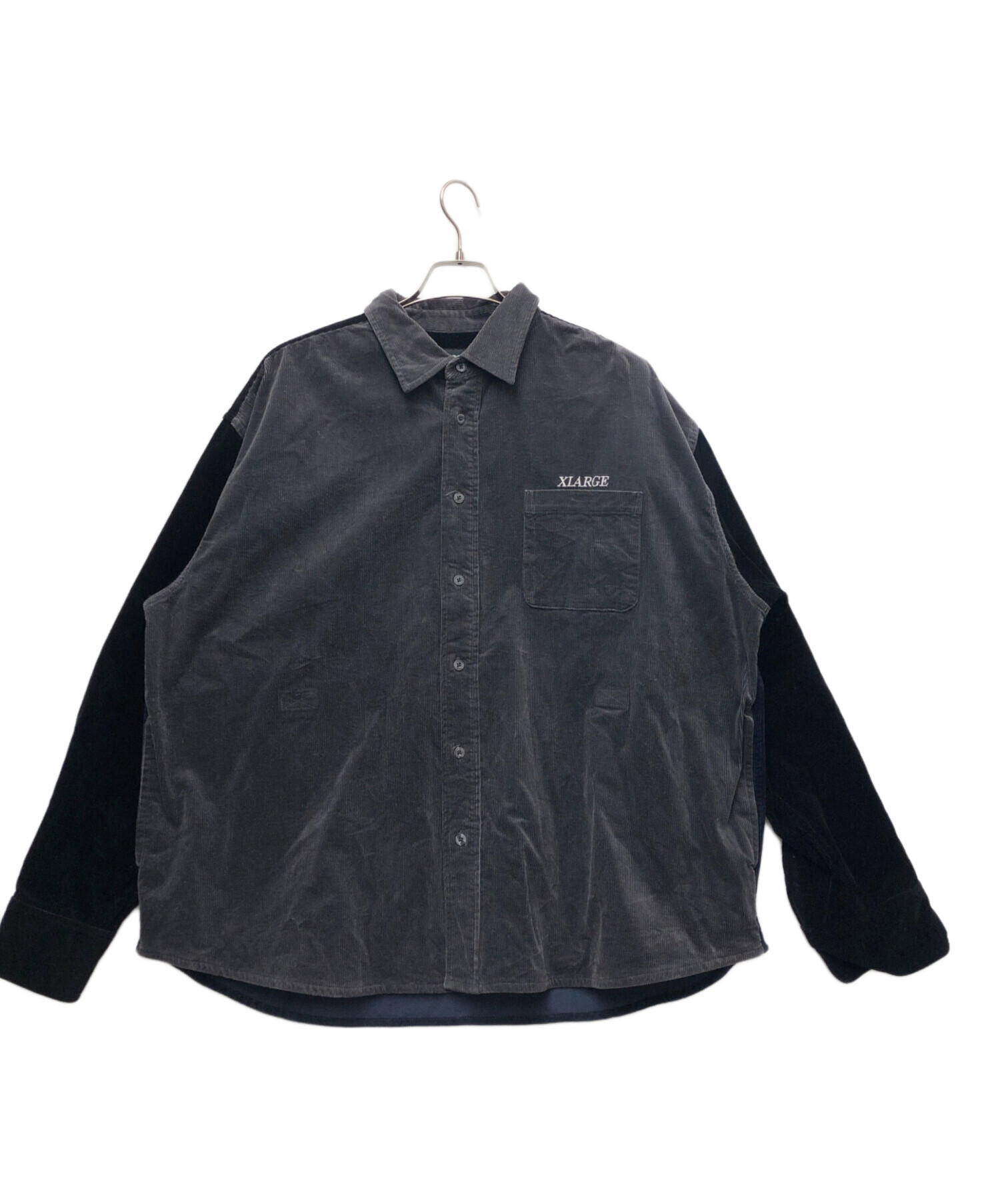 中古・古着通販】X-LARGE (エクストララージ) コーデュロイシャツ 
