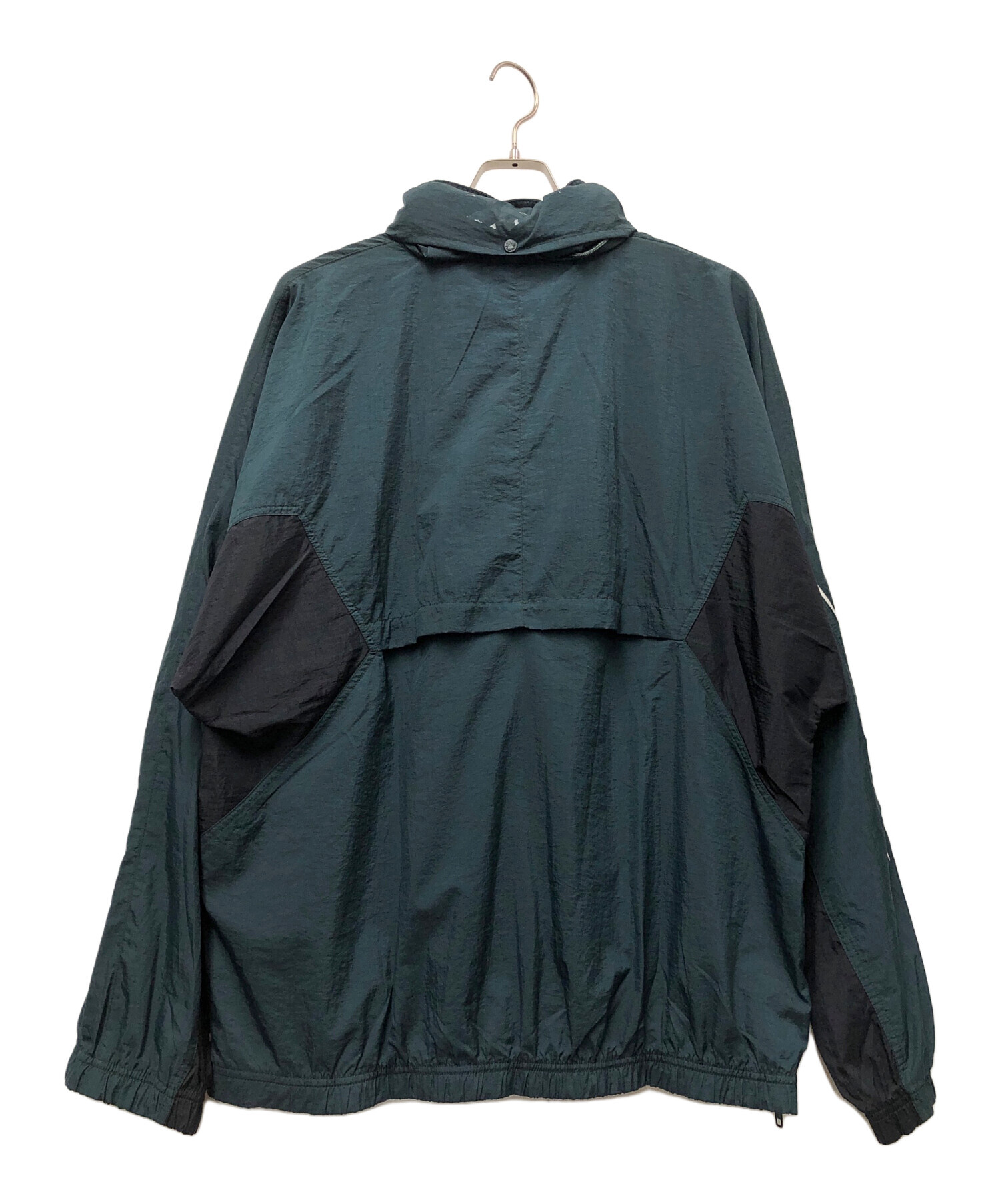 中古・古着通販】REEBOK (リーボック) アノラックパーカー グリーン 