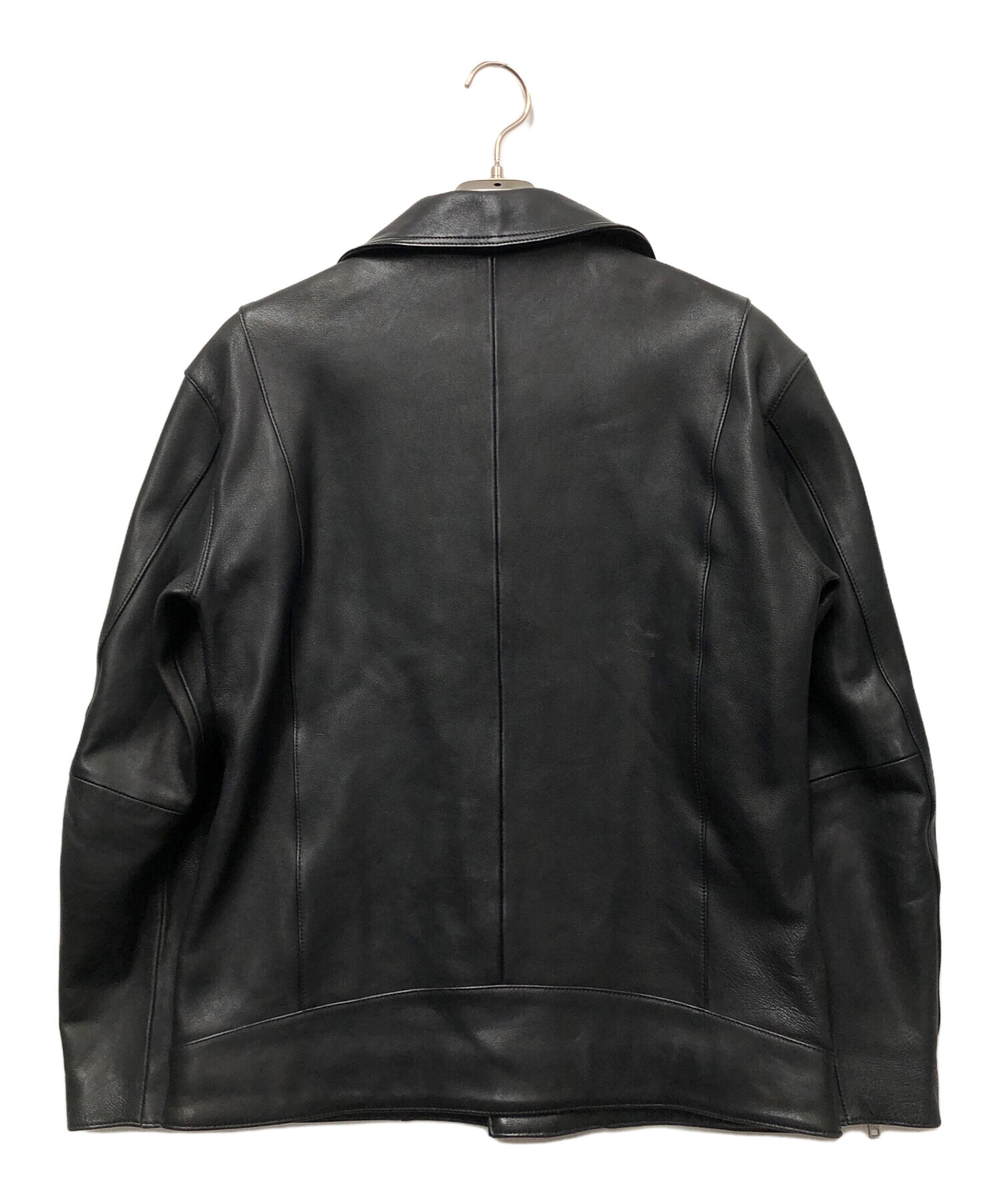 HARE ライダースジャケット M 中古・古着通販】HARE (ハレ) ラムレザーダブルライダースジャケット