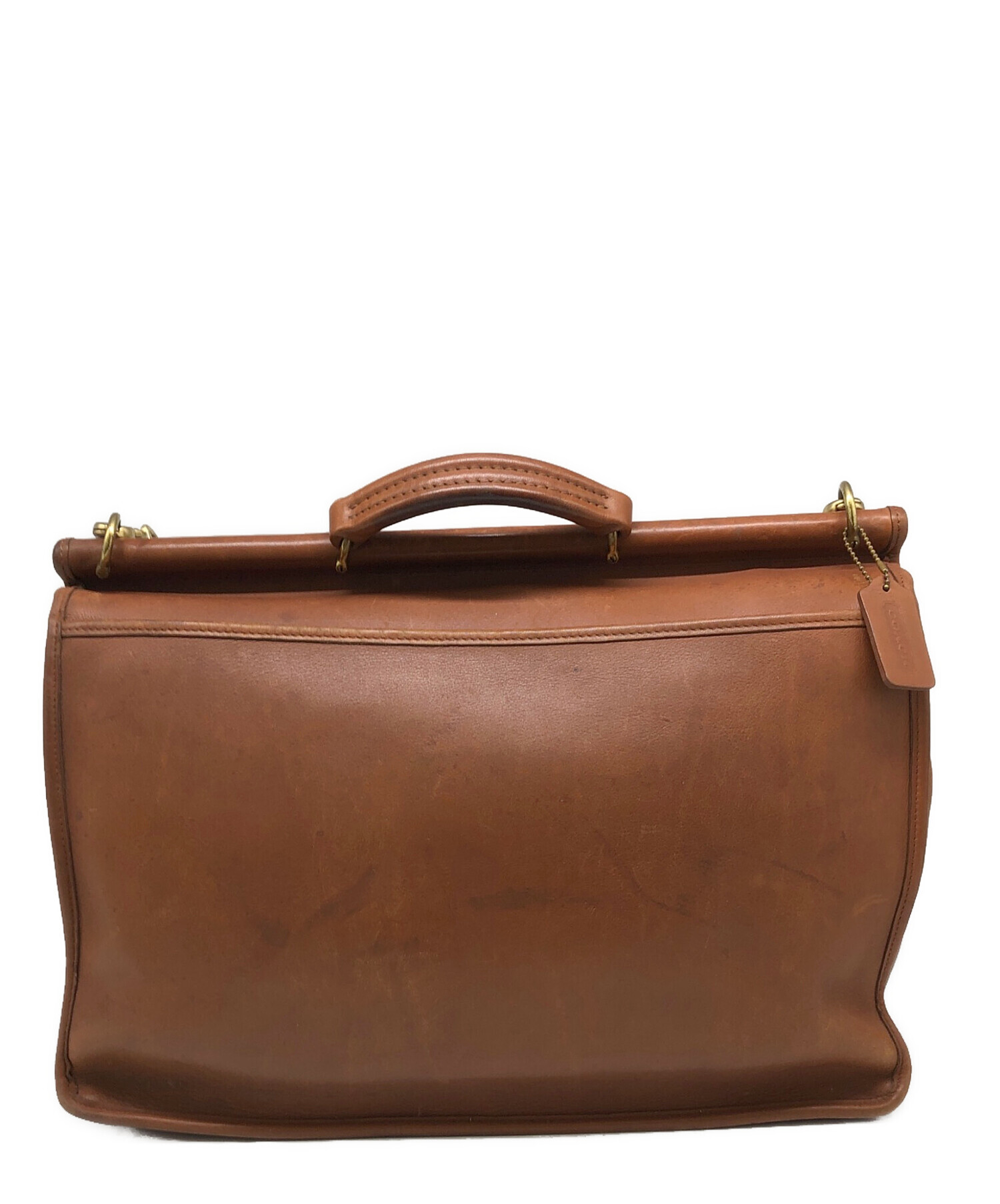 中古・古着通販】COACH (コーチ) ターンロックレザーショルダーバッグ 