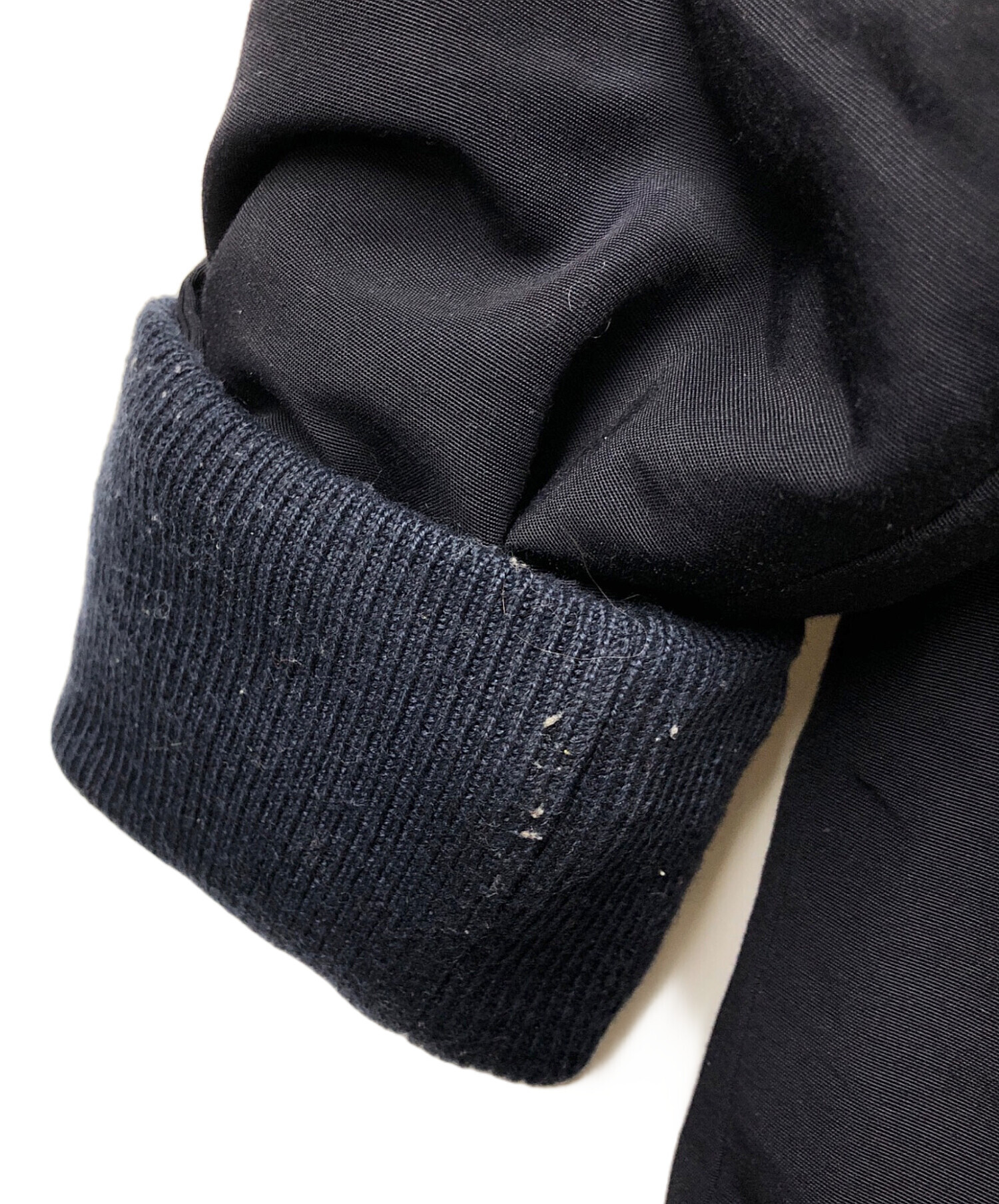 中古・古着通販】VAN (ヴァン) ダウンジャケット ネイビー サイズ:L