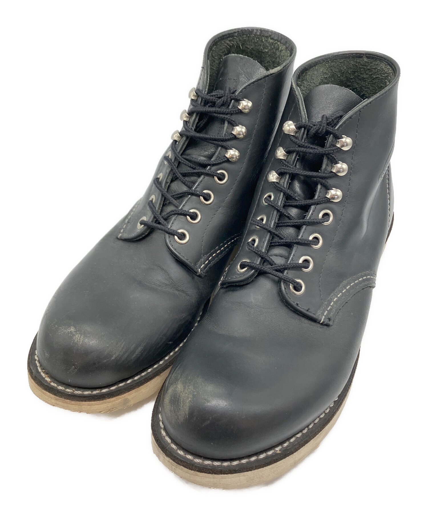 中古・古着通販】RED WING (レッドウィング) ワークブーツ ブラック 