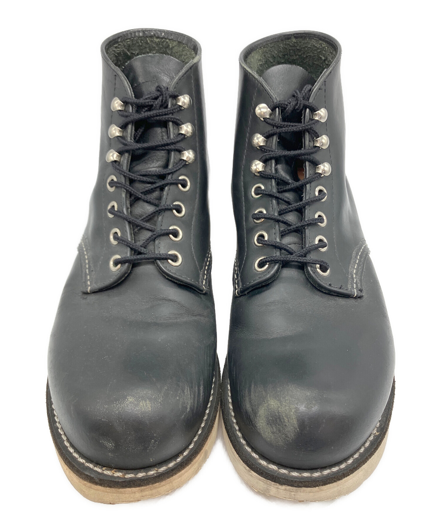 中古・古着通販】RED WING (レッドウィング) ワークブーツ ブラック 