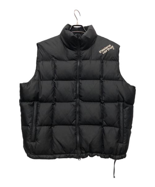 thisisneverthat ブラック ダウンベスト 中古・古着通販】thisisneverthat (ディスイズネバーザット) ダウン