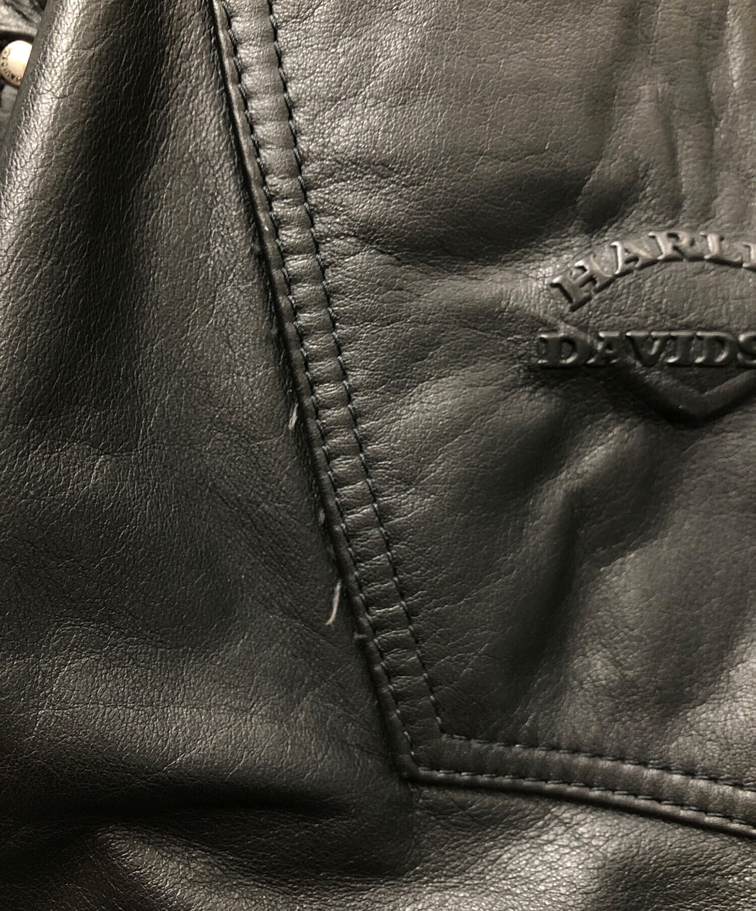 中古・古着通販】HARLEY-DAVIDSON (ハーレーダビッドソン) レザー