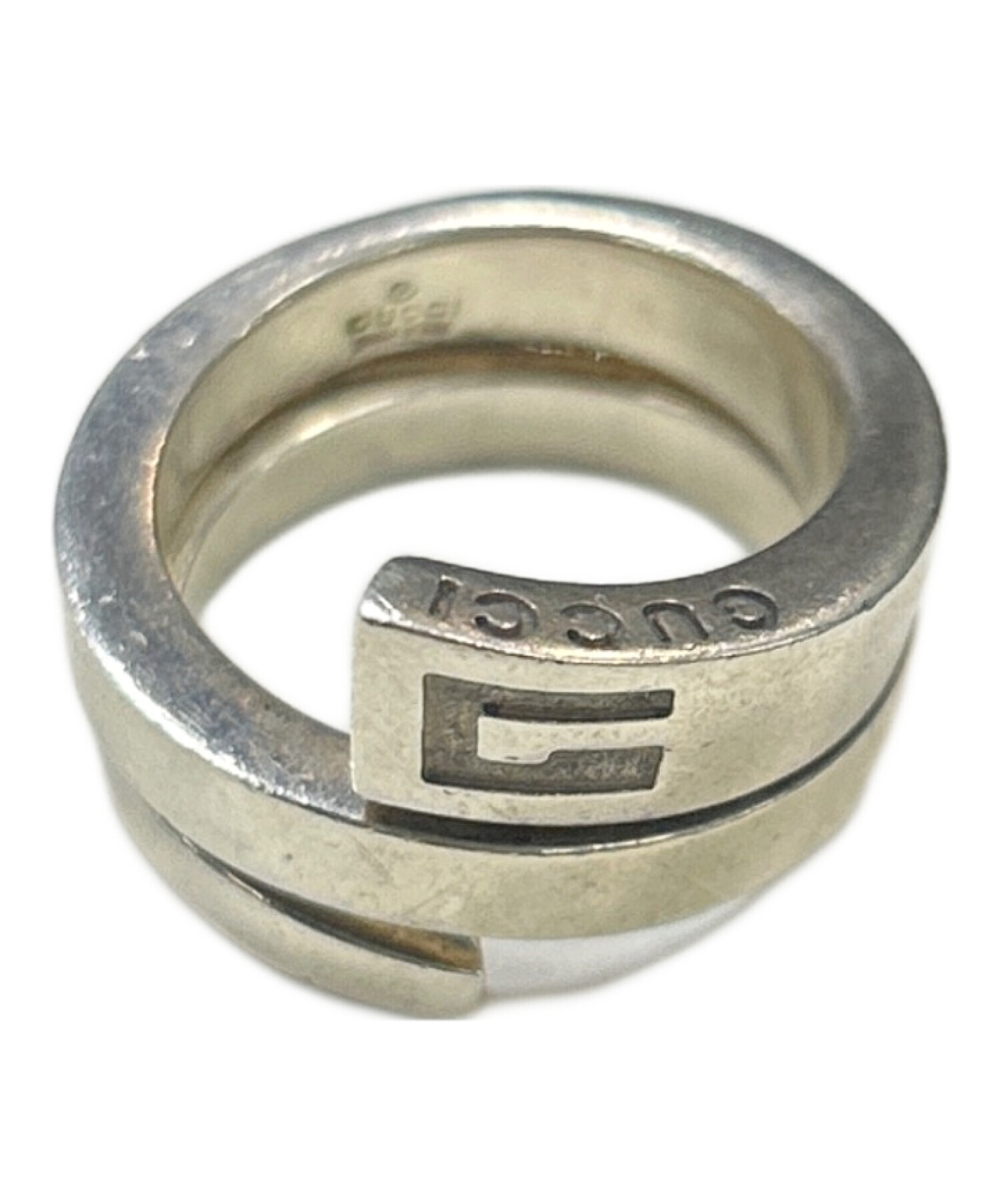 中古・古着通販】GUCCI (グッチ) スパイラルGスネークリング サイズ:10 