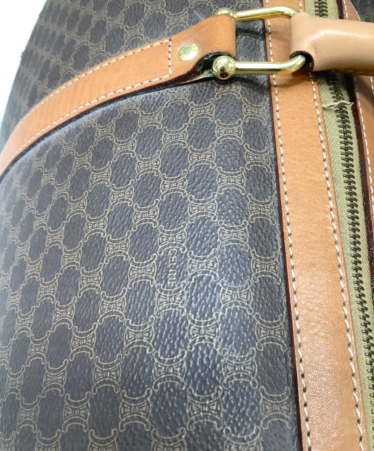 中古・古着通販】CELINE (セリーヌ) マカダムM14 ボストンバッグ