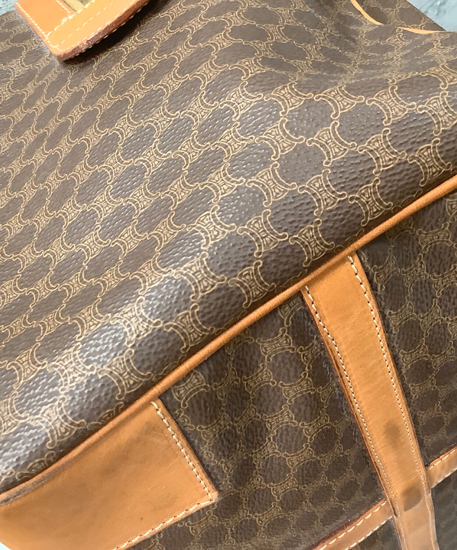 中古・古着通販】CELINE (セリーヌ) マカダムM14 ボストンバッグ
