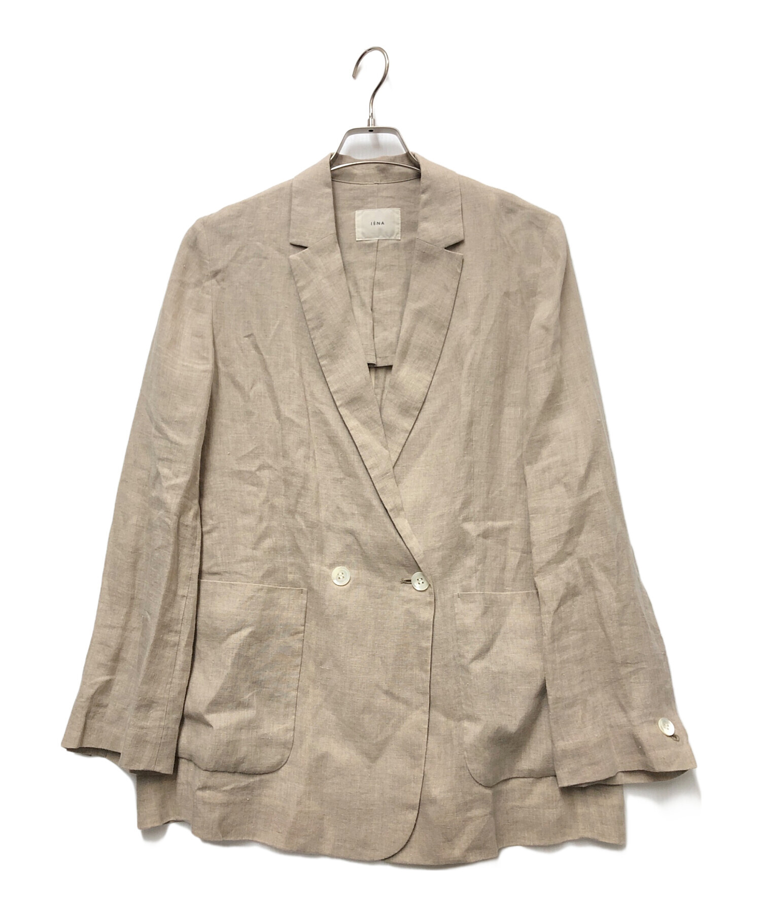 IENA - IENA ウールイージージャケット 38サイズ キャメルの通販 by
