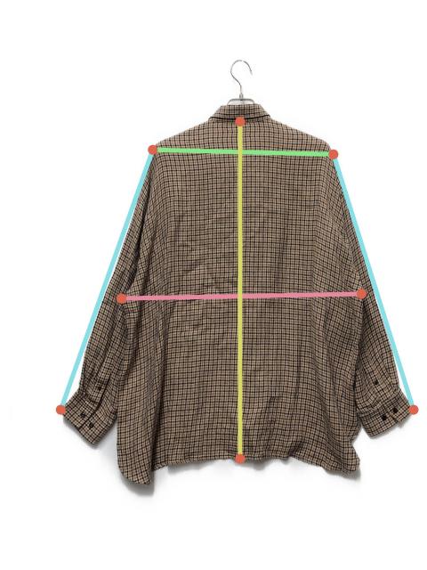 中古・古着通販】CONFECT (コンフェクト) リネンガンクラブチェック