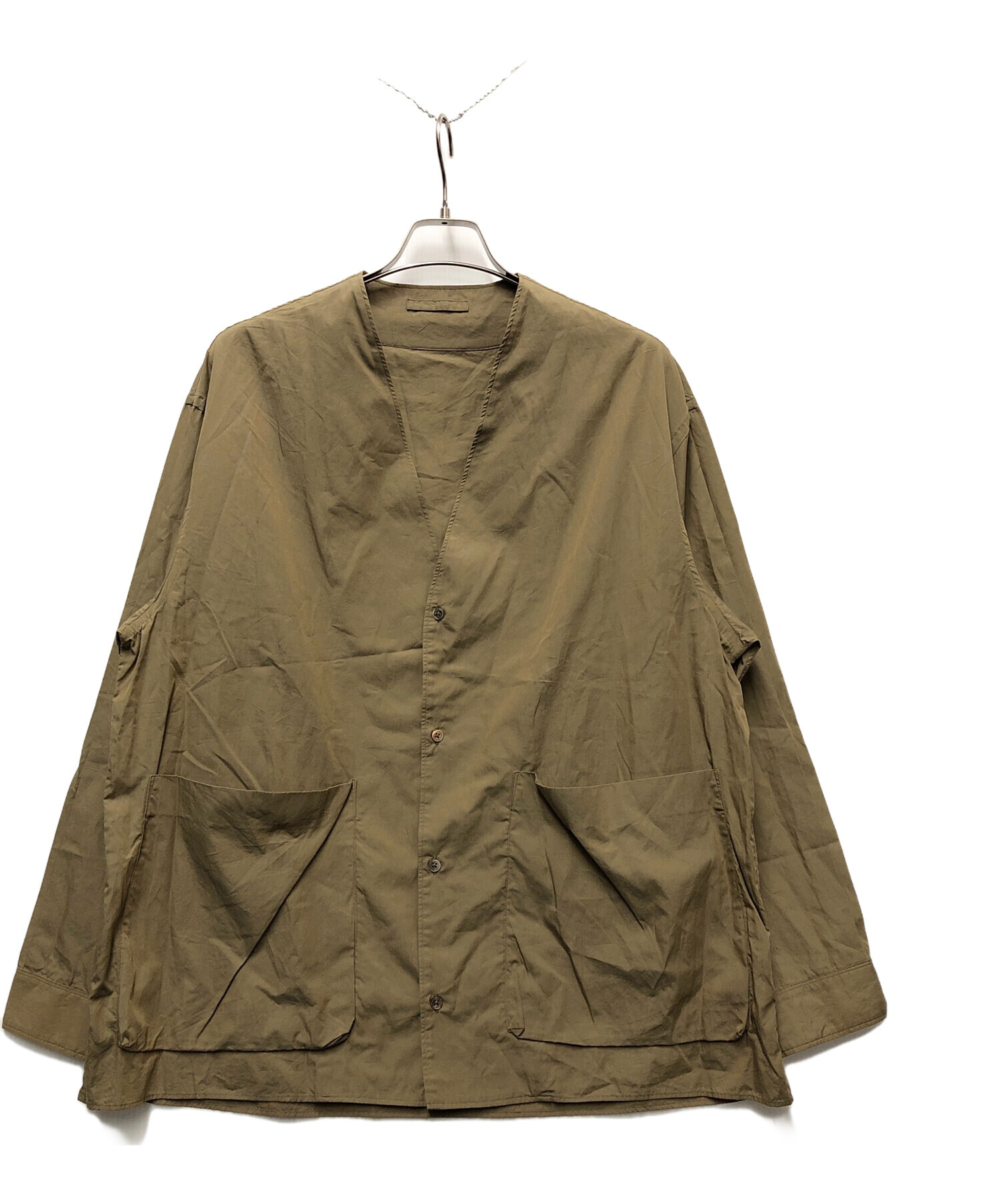 中古・古着通販】BLURHMS (ブラームス) シャンブレーカーディガン 