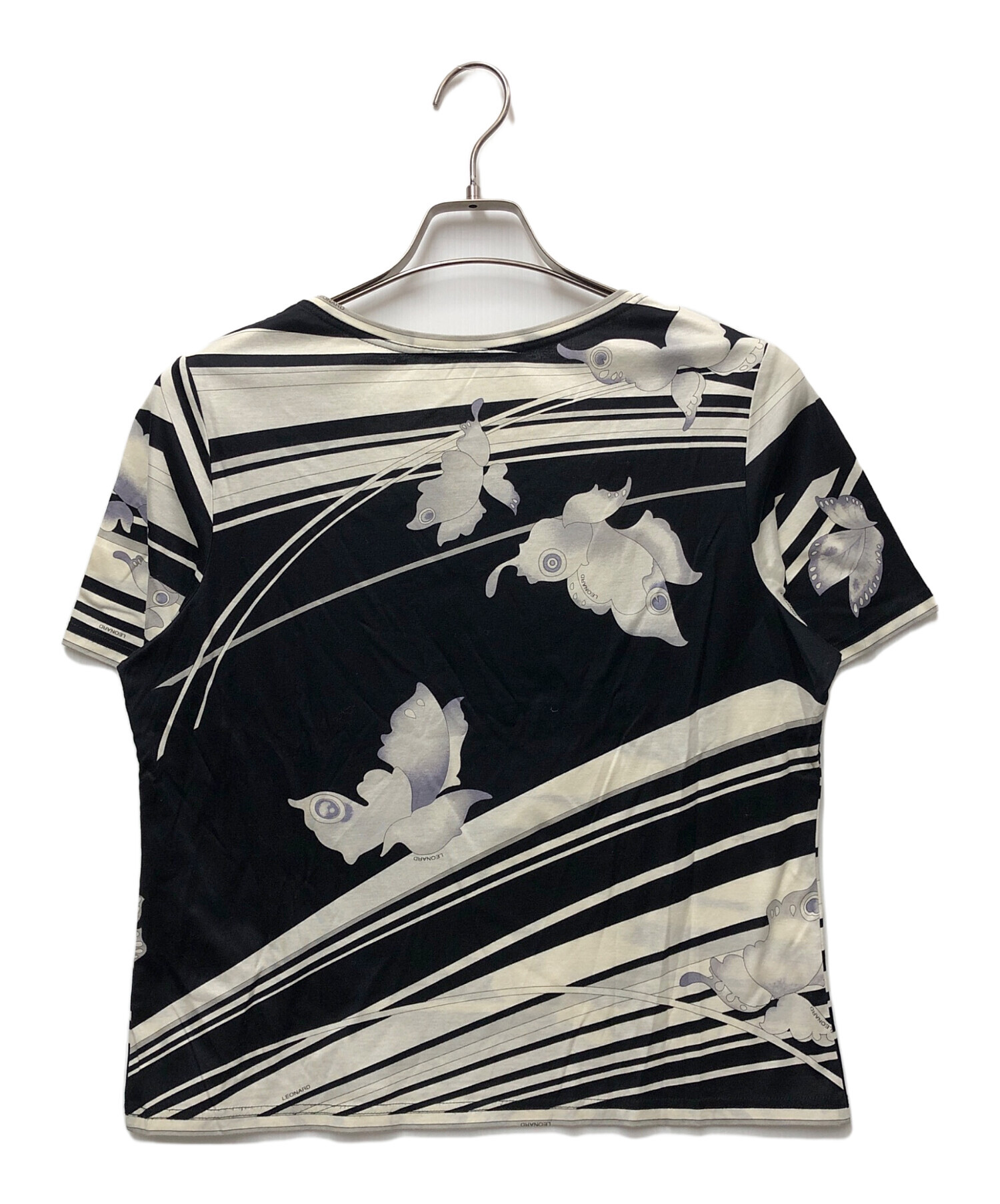 LEONARD(レオナール) 半袖カットソー サイズLL レディース - ダーク