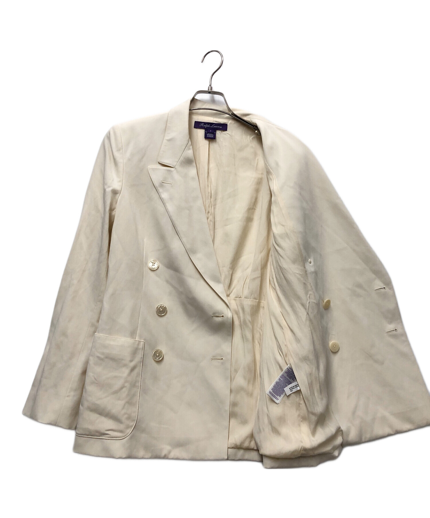 【美品】ラルフローレン　パープルレーベル　ジャケット　ダブル　M 中古・古着通販】RALPH LAUREN PURPLE LABEL (ラルフ ローレン