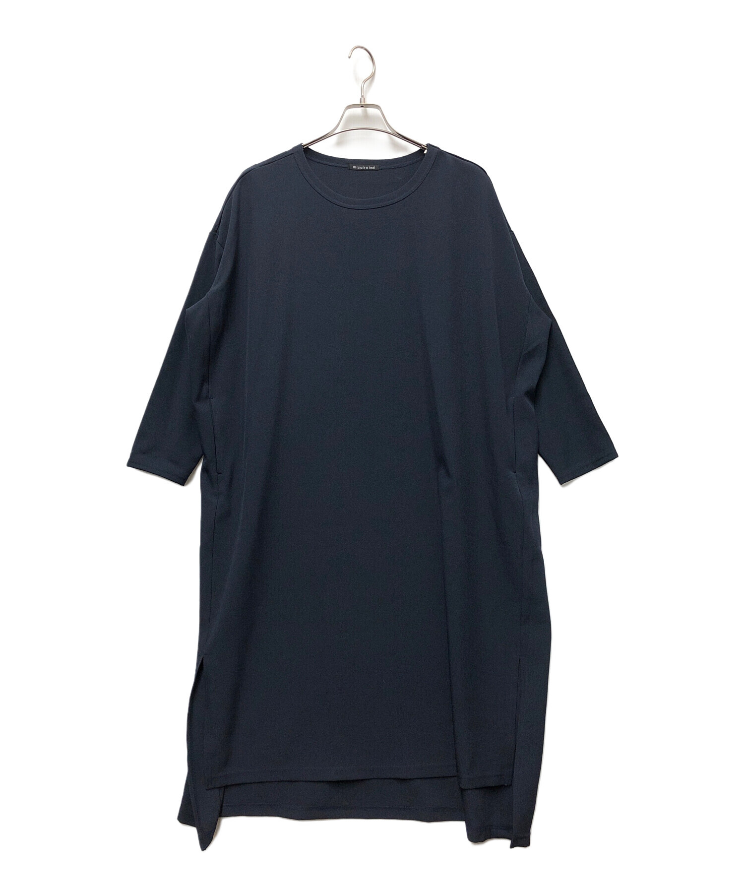 中古・古着通販】mizuiro-ind (ミズイロインド) 半袖ワンピース 
