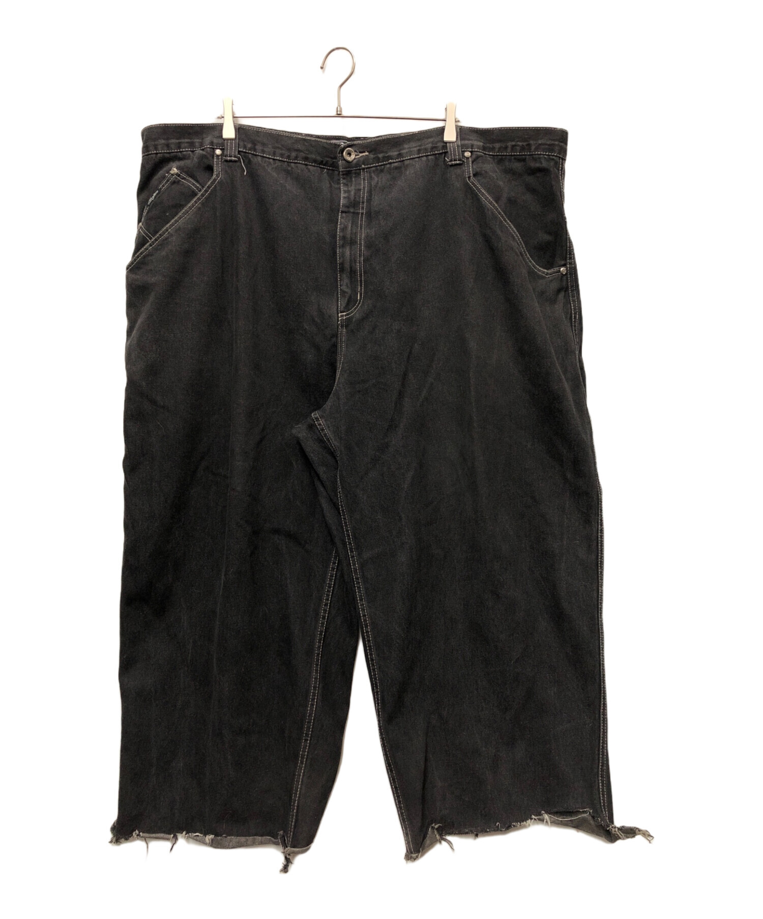 Karl Kani カールカナイ デニム つなぎ オールインワン ブラック 中古・古着通販】KARL KANI (カールカナイ) ブラックデニム ブラック