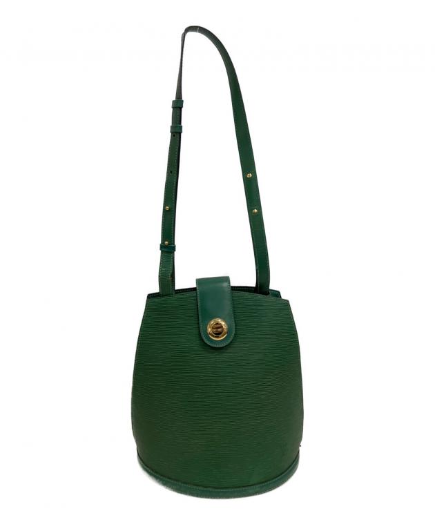 ☆廃盤　Louis Vuitton 緑 ショルダーバッグ ヴィンテージ 中古・古着通販】LOUIS VUITTON (ルイ ヴィトン) ショルダーバック