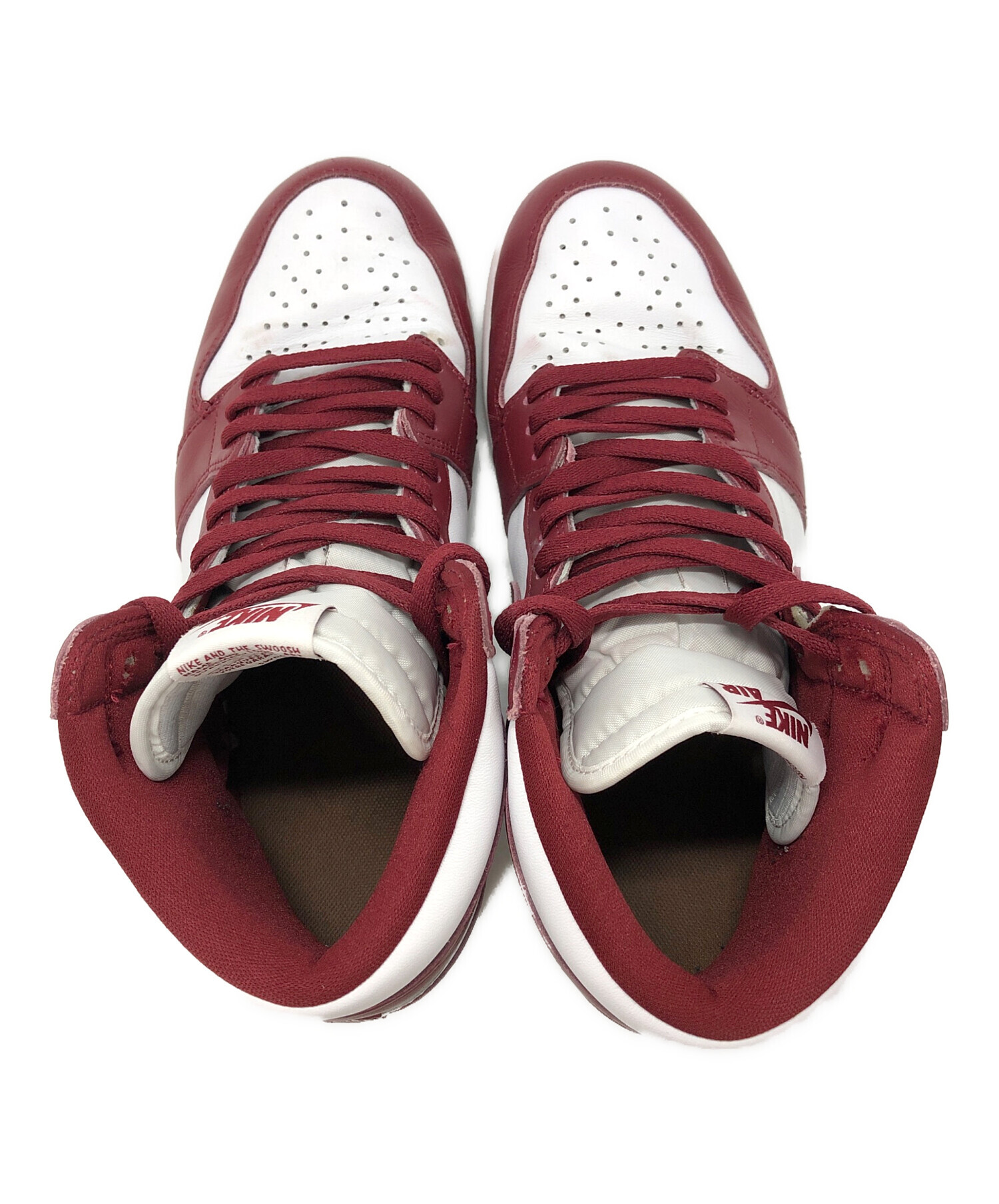 中古・古着通販】NIKE (ナイキ) AIR JORDAN 1 RETRO HIGH OG レッド