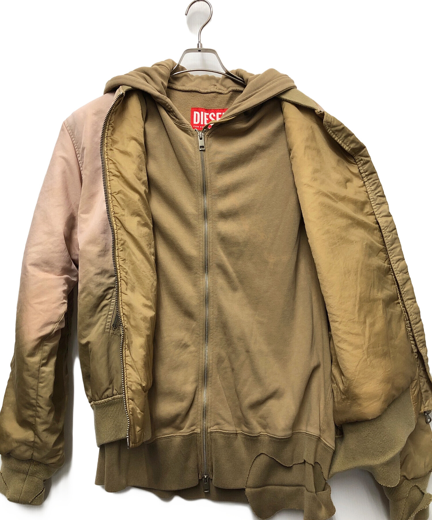 中古・古着通販】DIESEL (ディーゼル) G-KAMILAジャケット ピンク