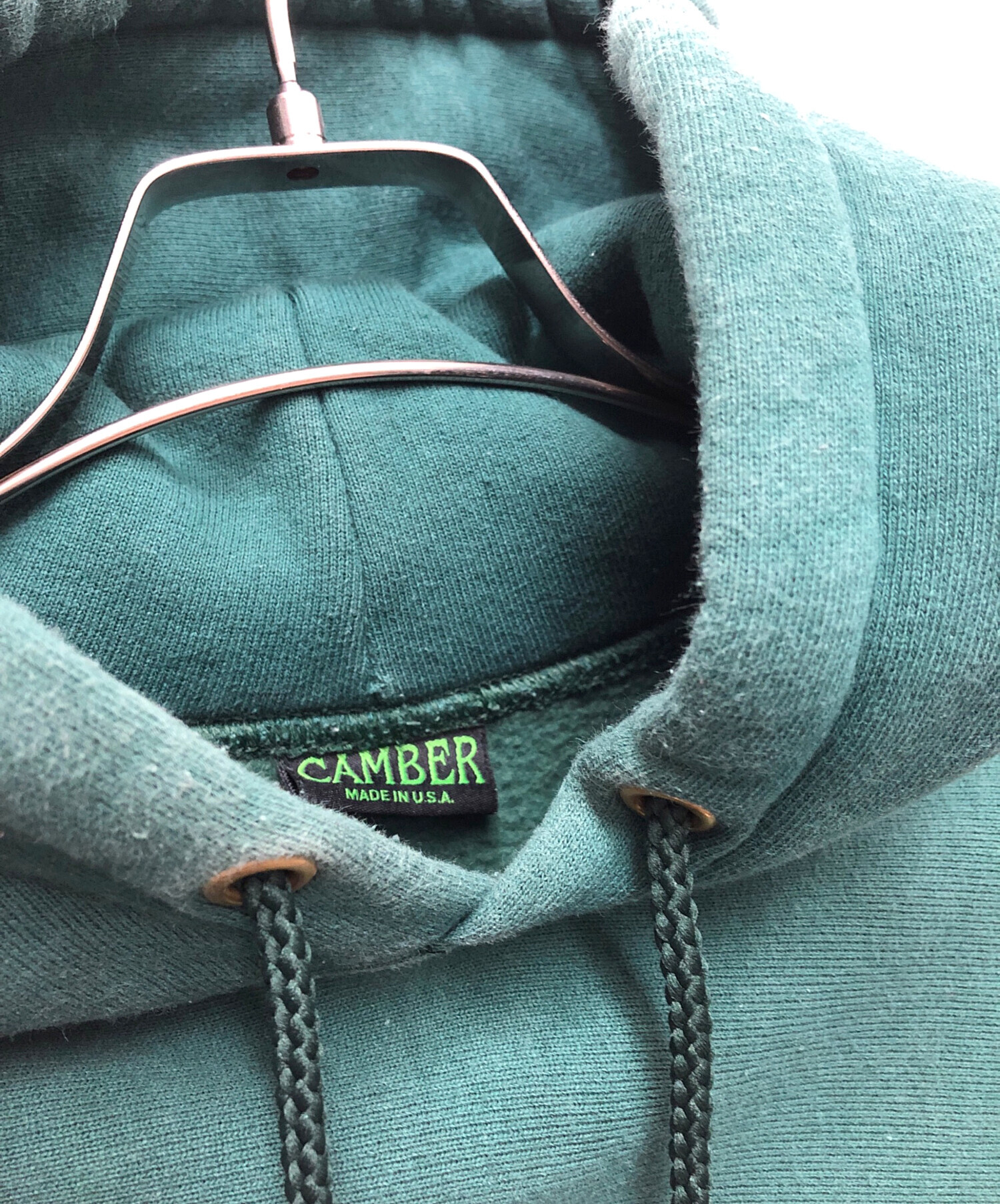 中古・古着通販】CAMBER (キャンバー) パーカー グリーン サイズ:M 