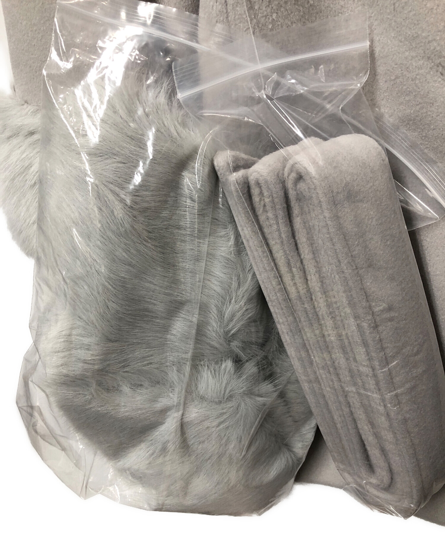 中古・古着通販】darich (ダーリッチ) ウエストベルトメルトンコート