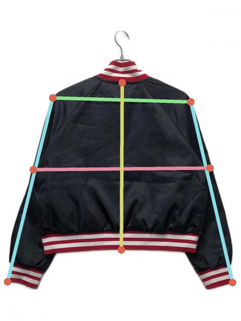 中古・古着通販】JORDAN (ジョーダン) MA-1ジャケット ブラック