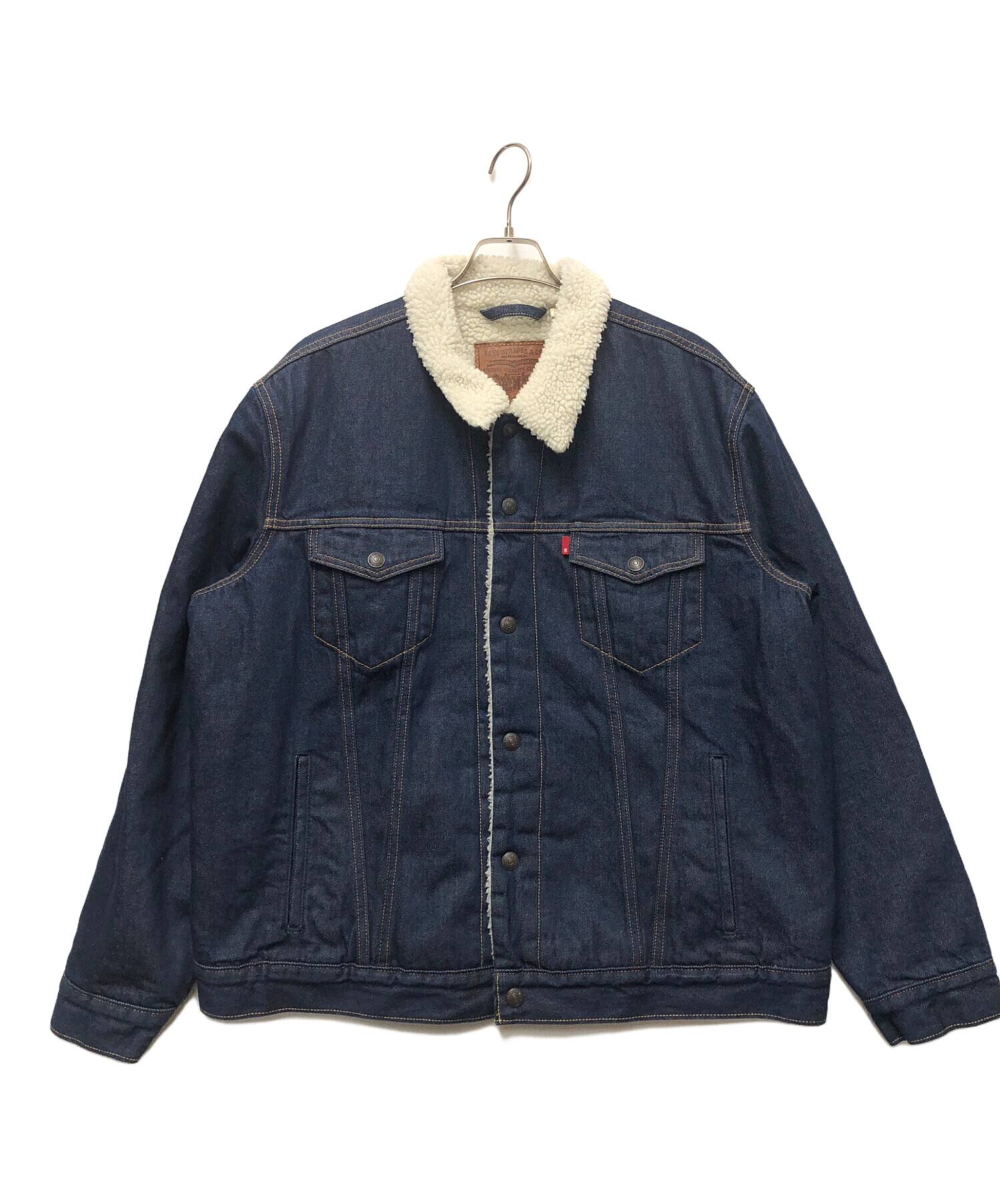 中古・古着通販】LEVI'S (リーバイス) シェルパボアデニムジャケット