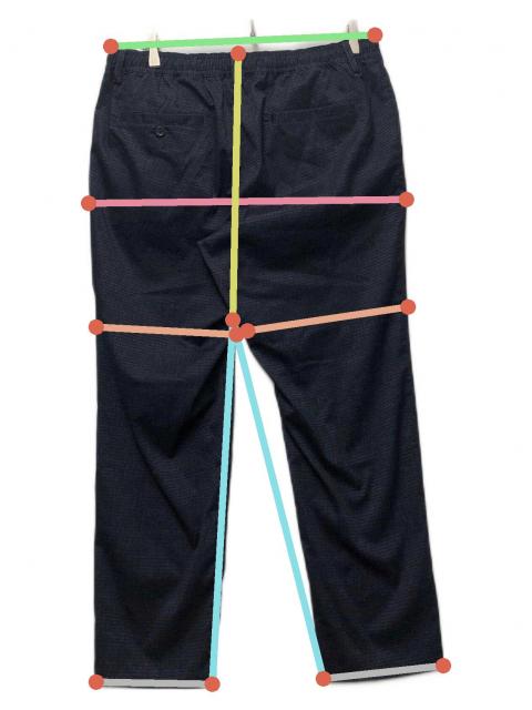 新品未使用☆70%引☆エポカウォモ メッシュプリントパンツ/Ⅿ/ネイビー スプラッシュプリントパンツ（M1R50529＿＿） | EPOCA