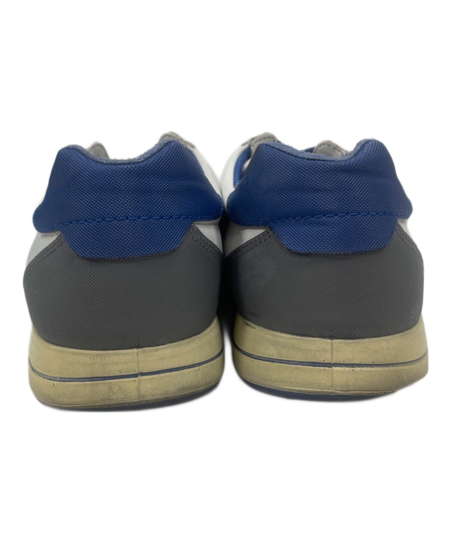 ecco ゴルフシューズ　中古美品　サイズ42 中古・古着通販】ECCO (エコー) ゴルフシューズ アイボリー×ブルー