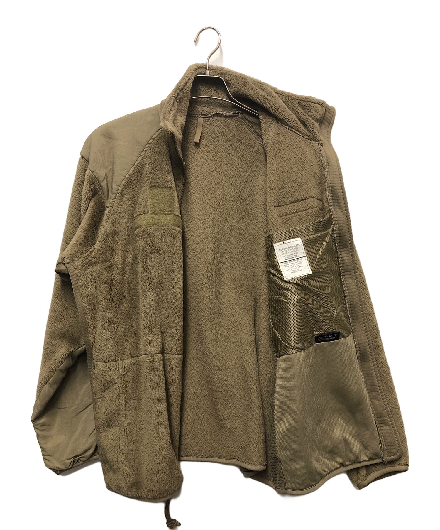 中古・古着通販】PECKHAM (ペッカム) フリースジャケット カーキ 