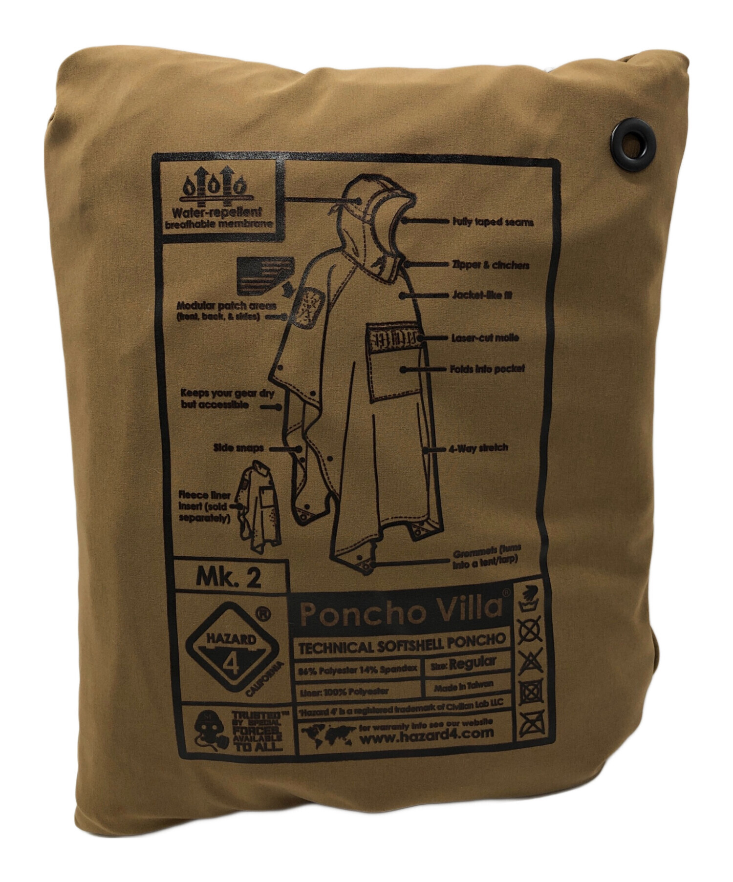 チコ　中古　プウアボーテ　トレスパ　L 2枚 中古・古着通販】hazard4 (ハザードフォー) PONCHO VILLA サイズ:不明