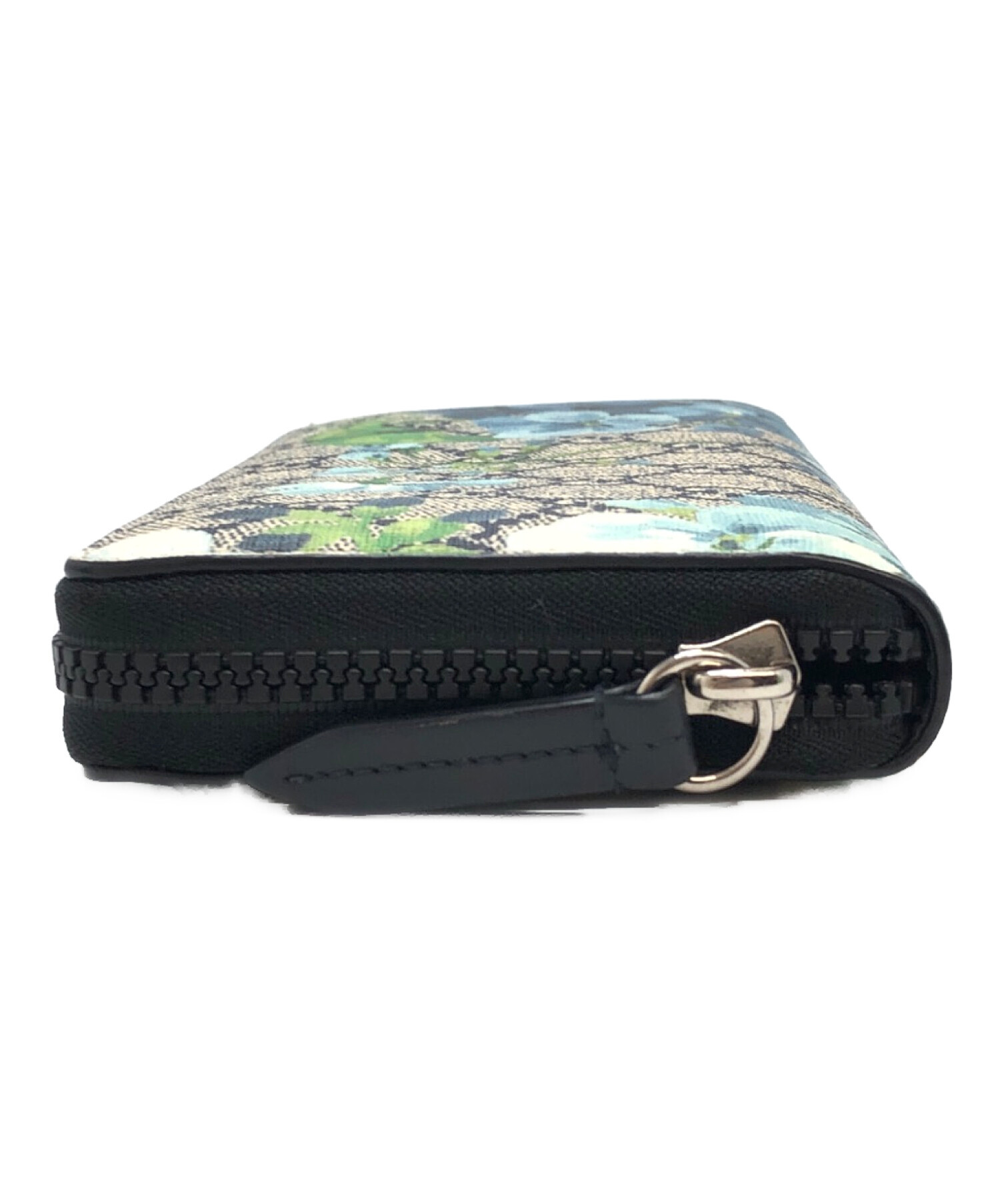 中古・古着通販】GUCCI (グッチ) ラウンドファスナー長財布 GGブルーム 