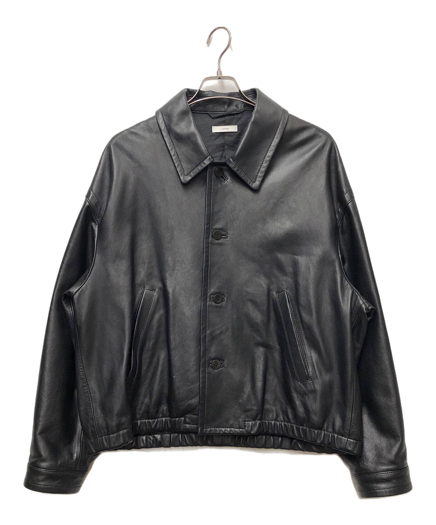 中古・古着通販】LIDnM (リドム) レザージャケット ブラック サイズ:M