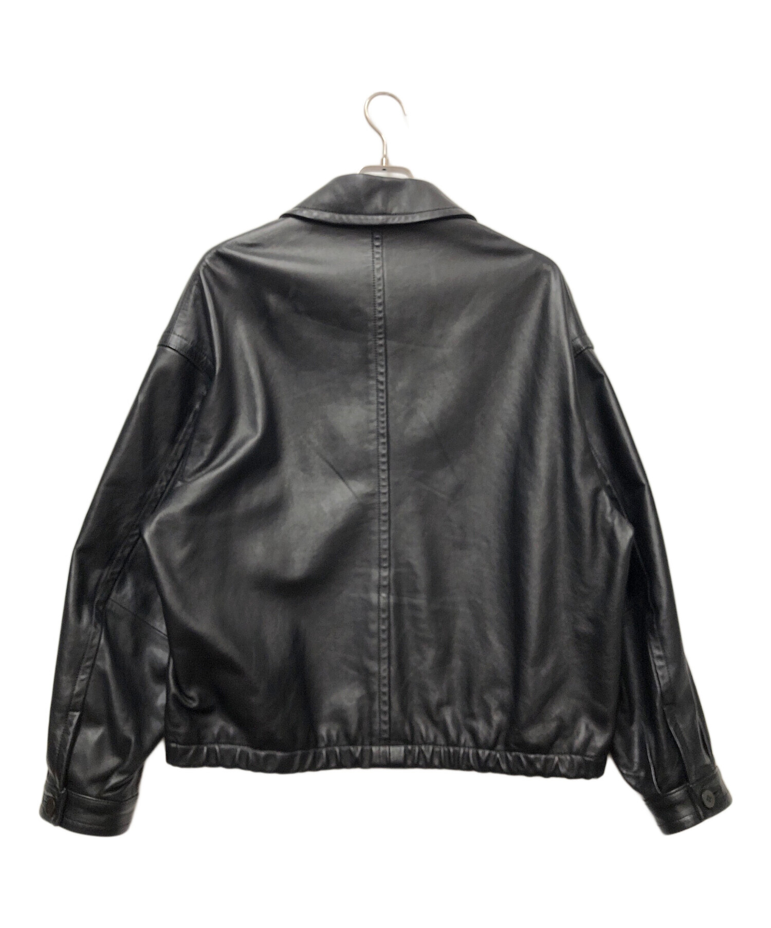 中古・古着通販】LIDnM (リドム) レザージャケット ブラック サイズ:M