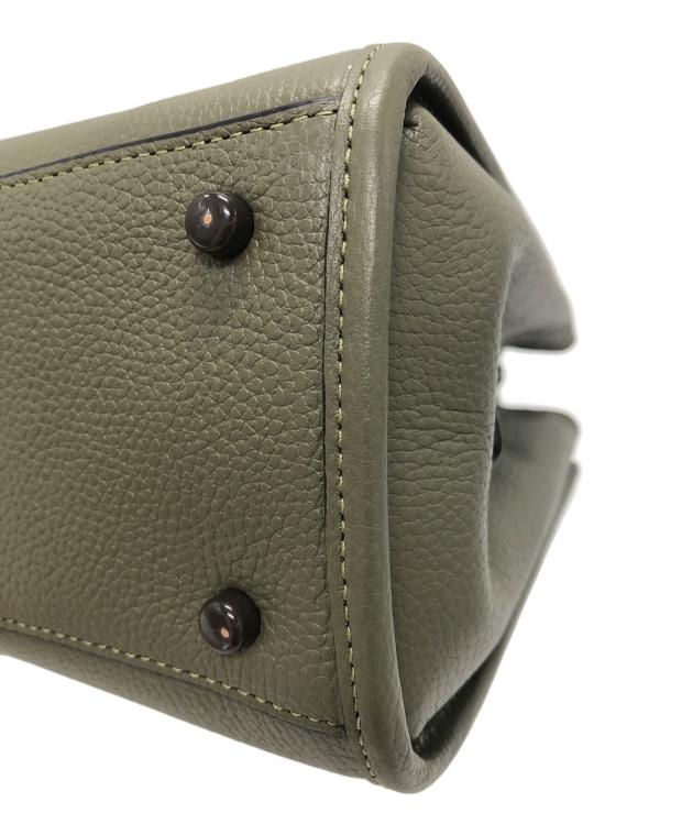 中古・古着通販】COACH (コーチ) ブルック キャリーオール28 グリーン