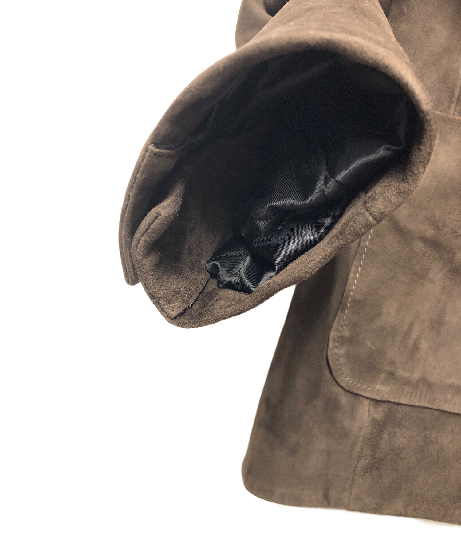 OLD COACH スエードレザーブルゾン 中古・古着通販】COACH (コーチ) スエードカーディガンジャケット