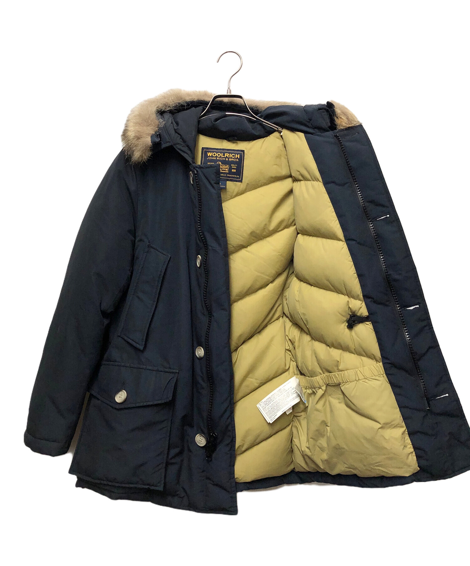 中古・古着通販】WOOLRICH (ウールリッチ) ダウンジャケット ネイビー