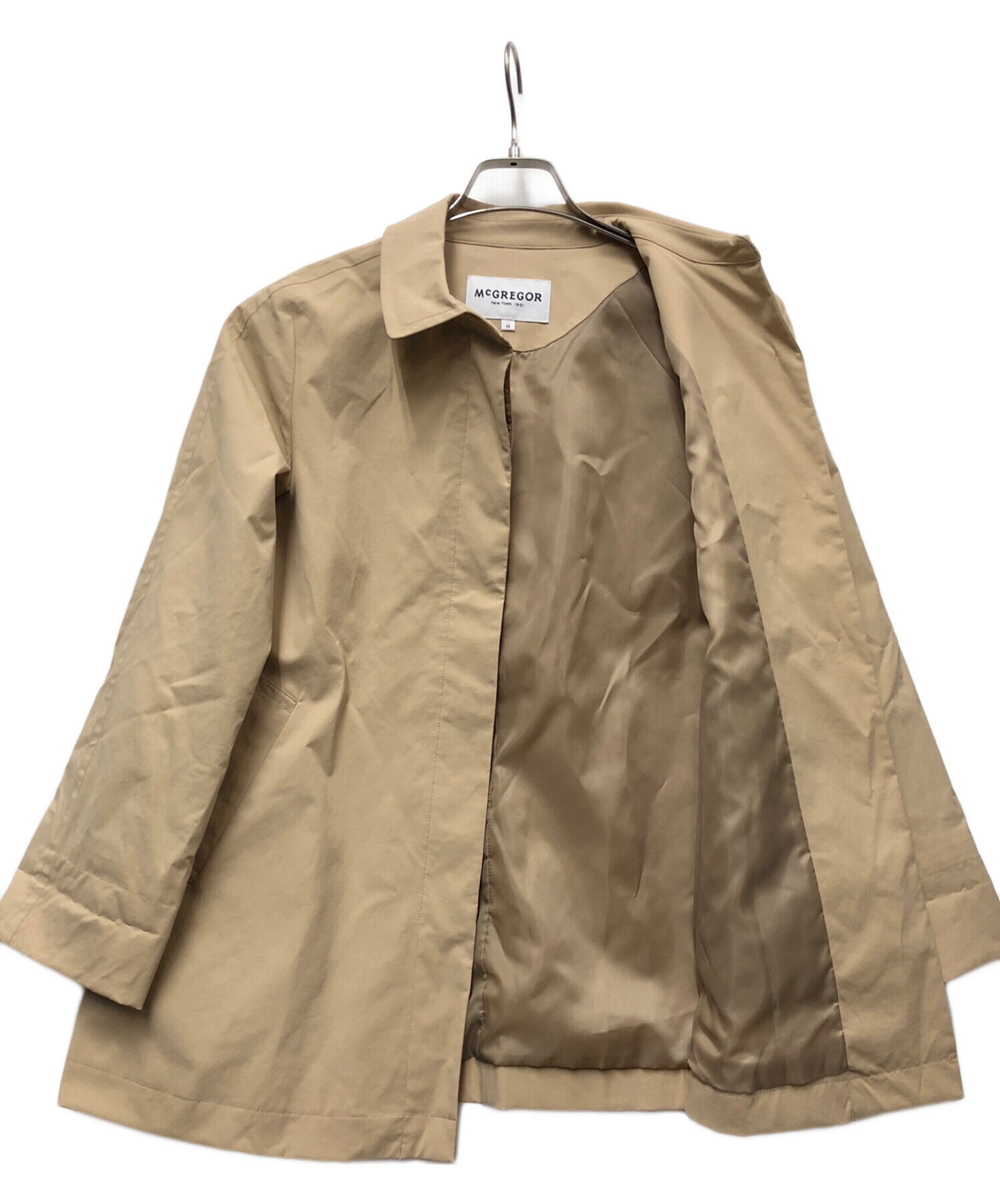 中古・古着通販】McGREGOR (マクレガー) ナイロンコート ベージュ 