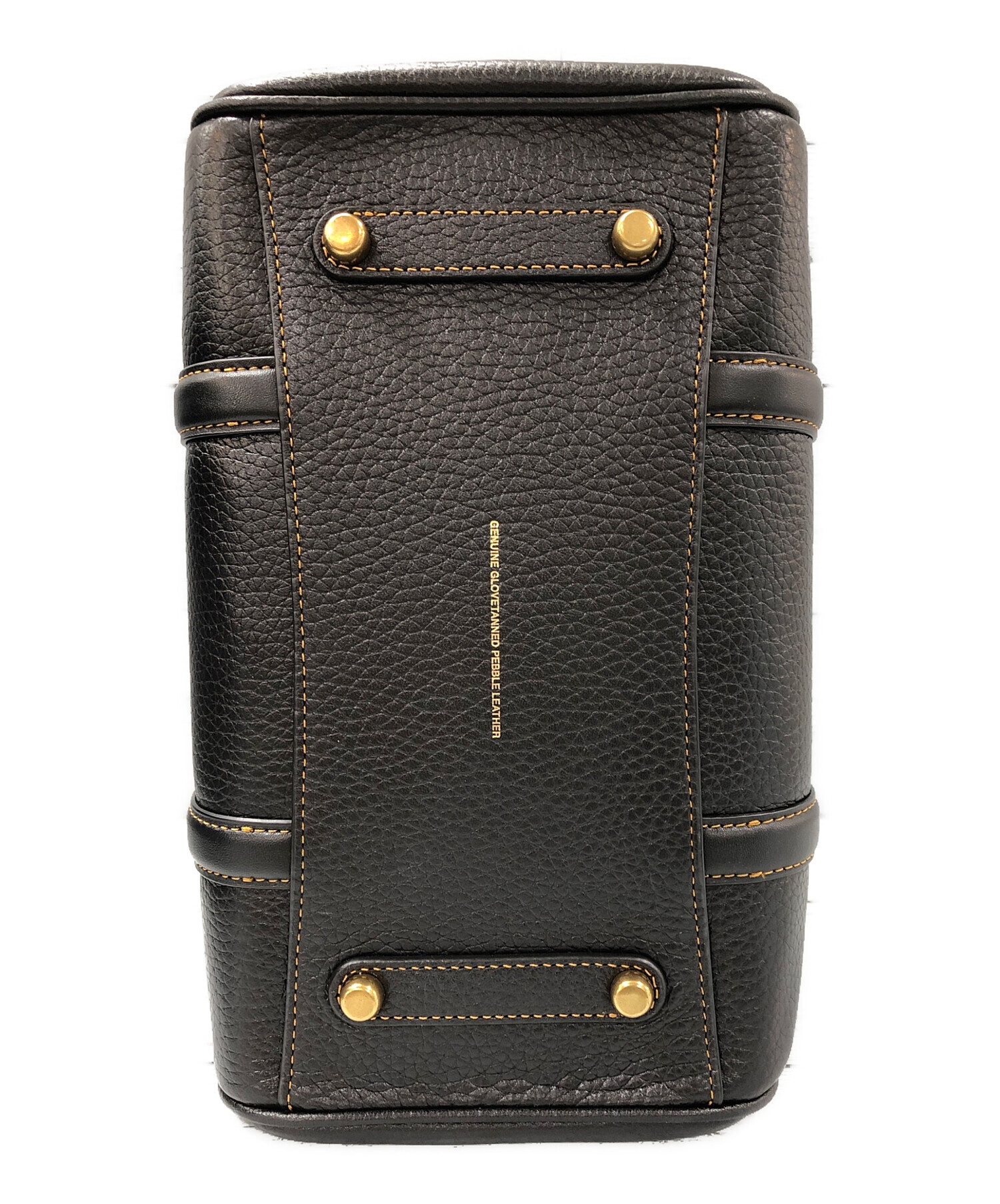 中古・古着通販】COACH (コーチ) ルビーサッチェル25バッグ ブラック