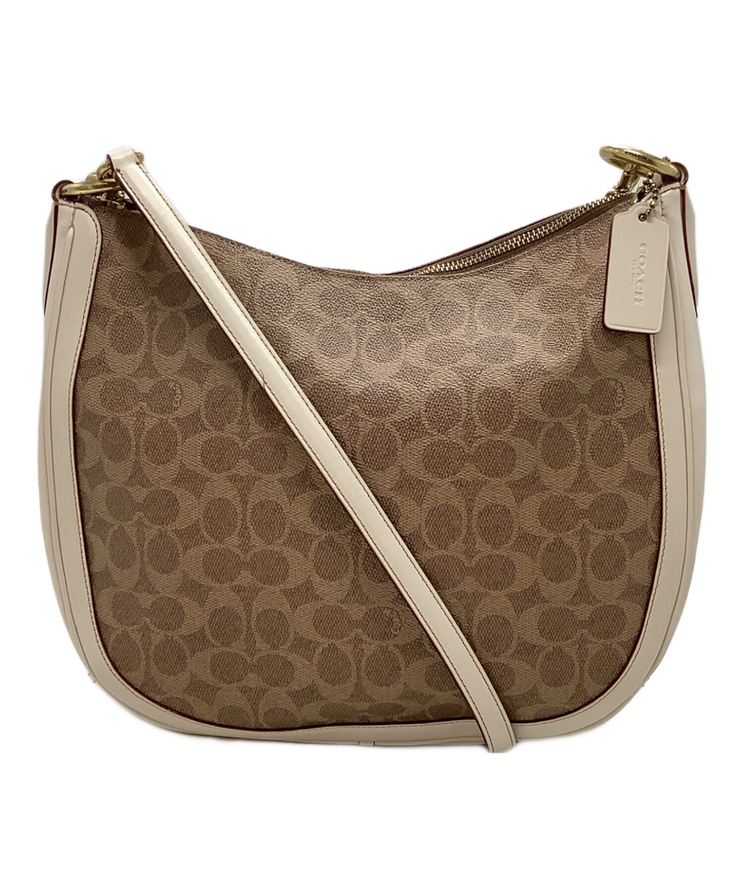 中古・古着通販】COACH (コーチ) サットンホーボーシグネチャー 